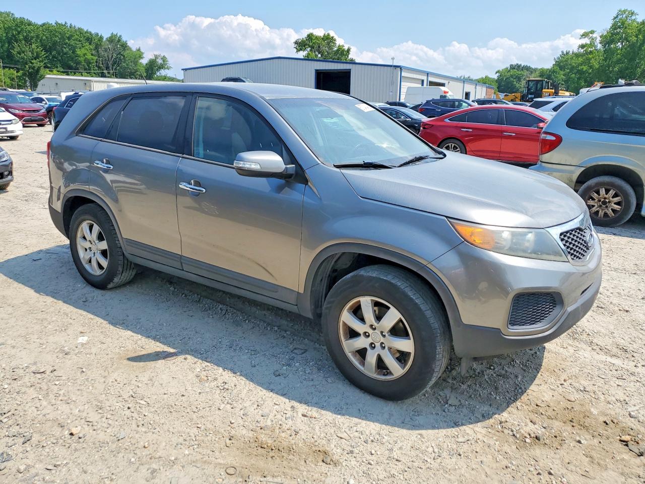 2013 Kia Sorento Lx Charcoal vin: 5XYKT3A11DG378420