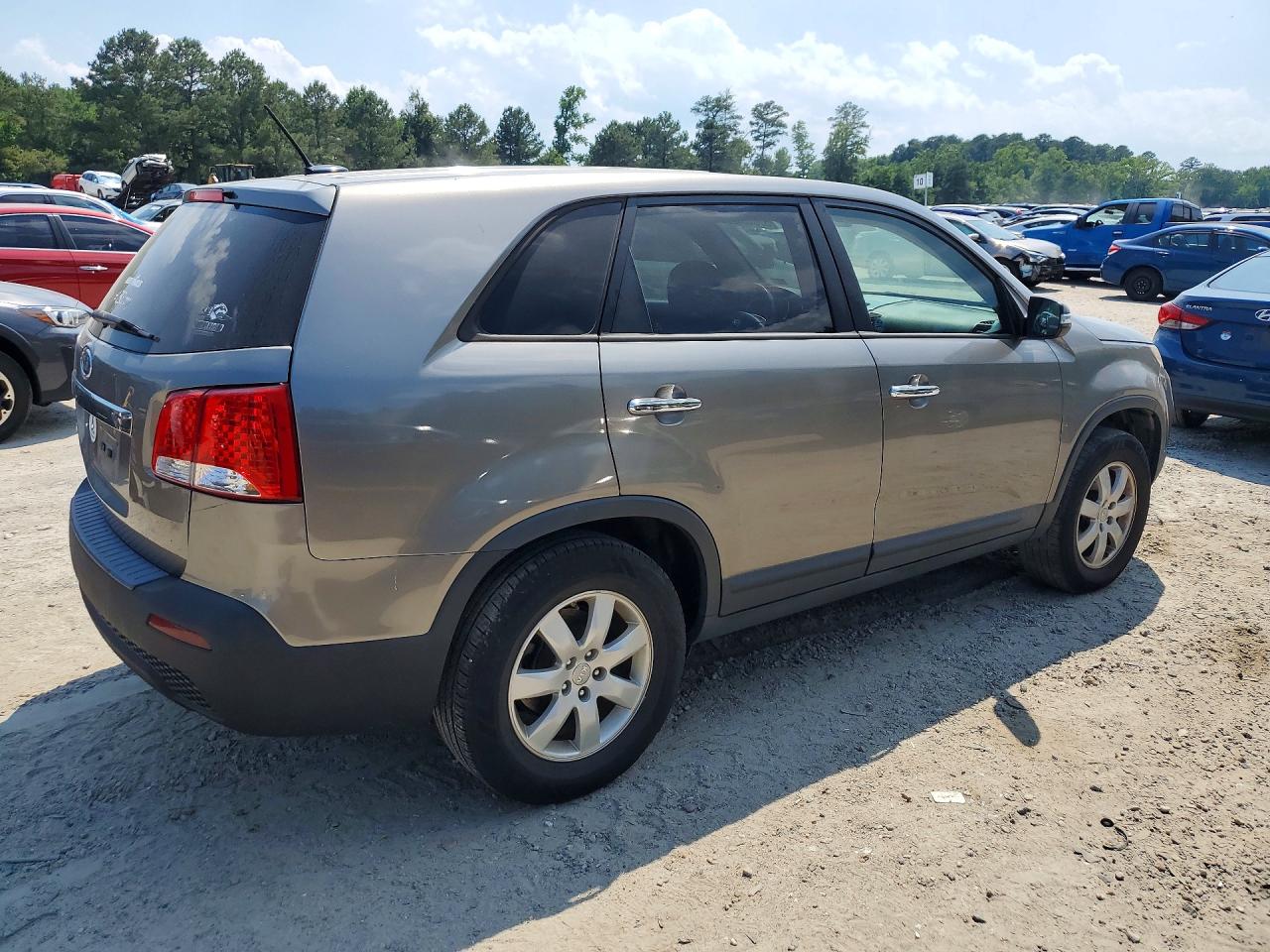 2013 Kia Sorento Lx Charcoal vin: 5XYKT3A11DG378420