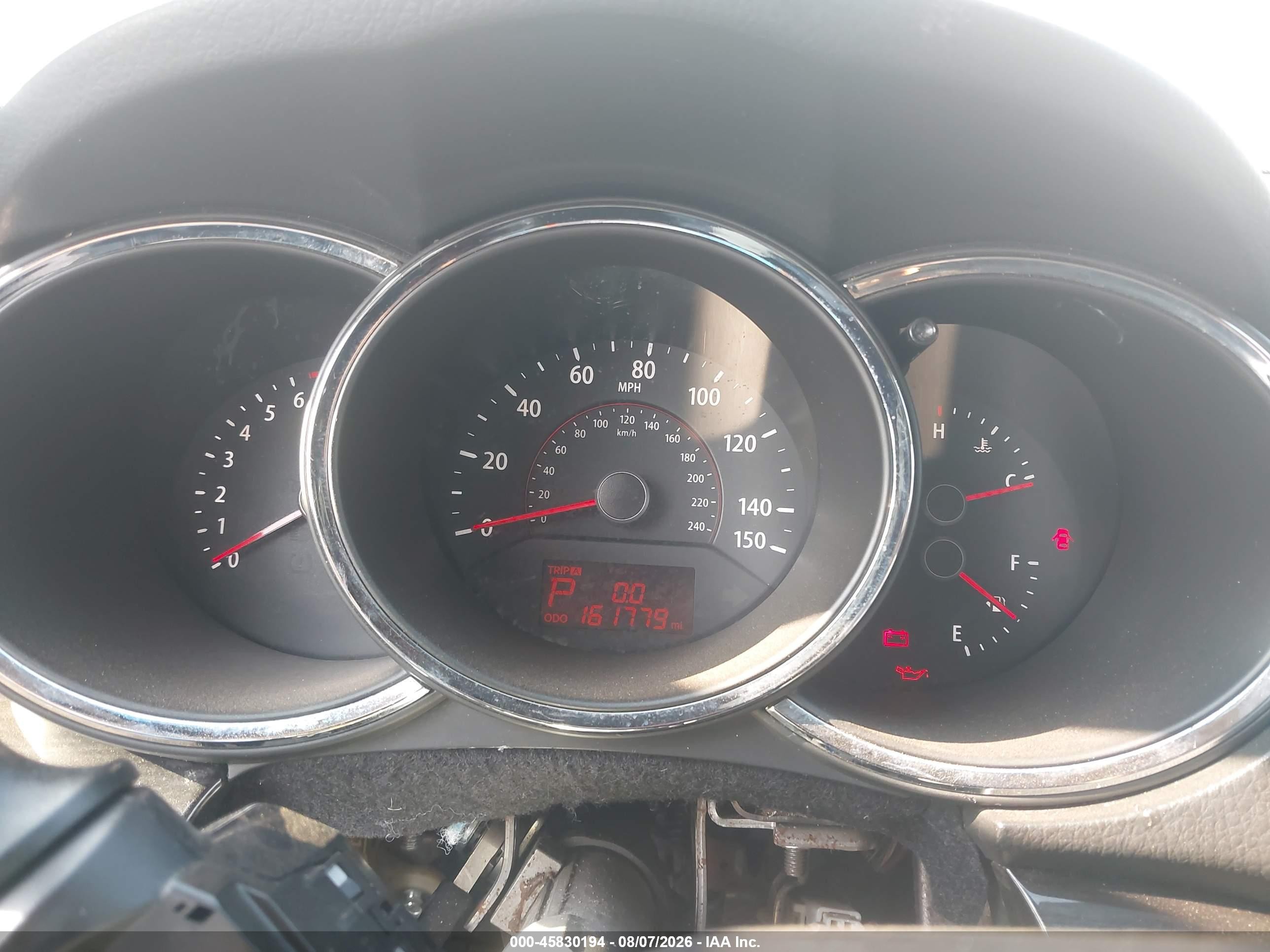 2011 Kia Sorento Lx Black vin: 5XYKT3A12BG016173