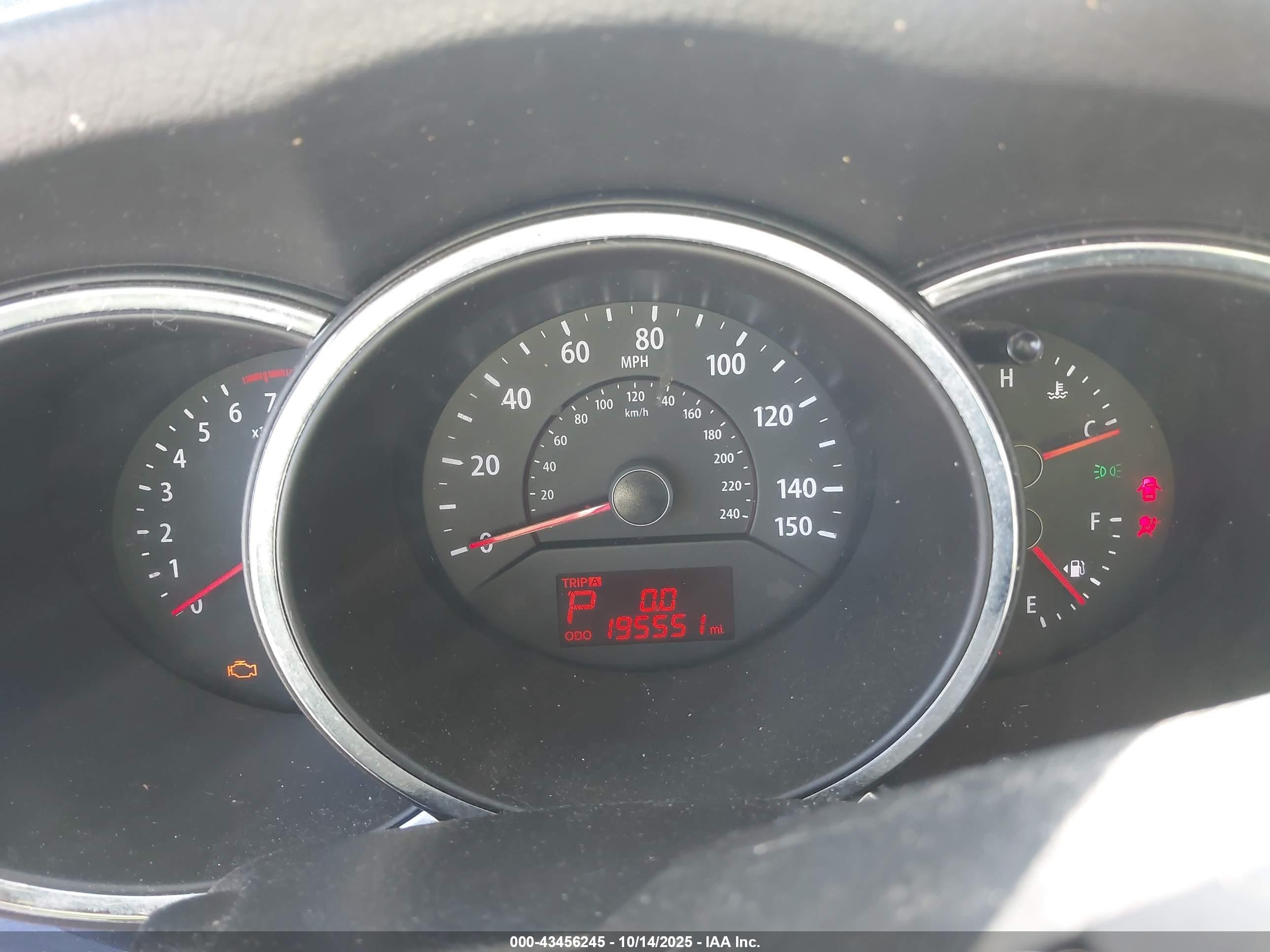 2012 Kia Sorento Lx Blue vin: 5XYKT3A12CG233367