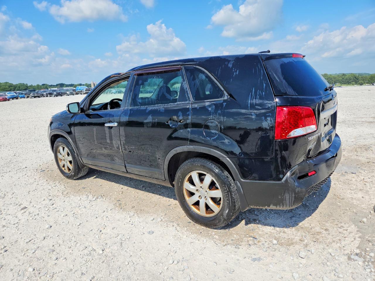 2012 Kia Sorento Lx Black vin: 5XYKT3A12CG307323