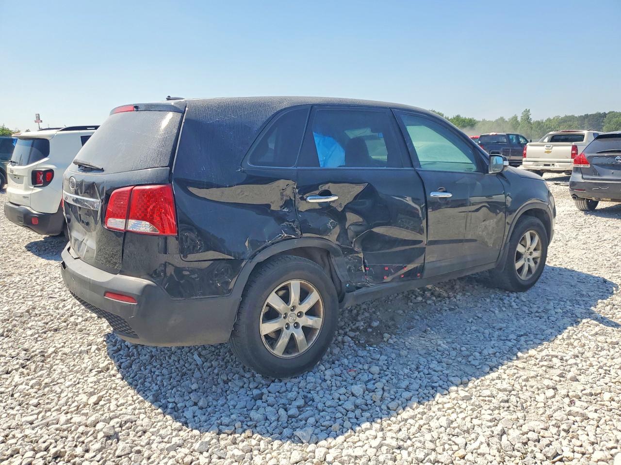 2012 Kia Sorento Lx Black vin: 5XYKT3A12CG307323