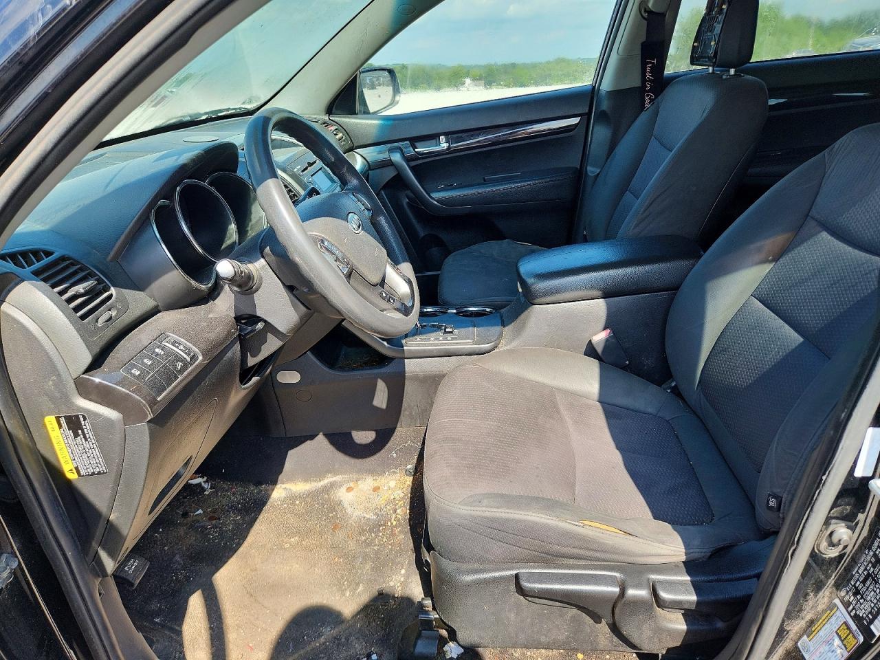 2012 Kia Sorento Lx Black vin: 5XYKT3A12CG307323