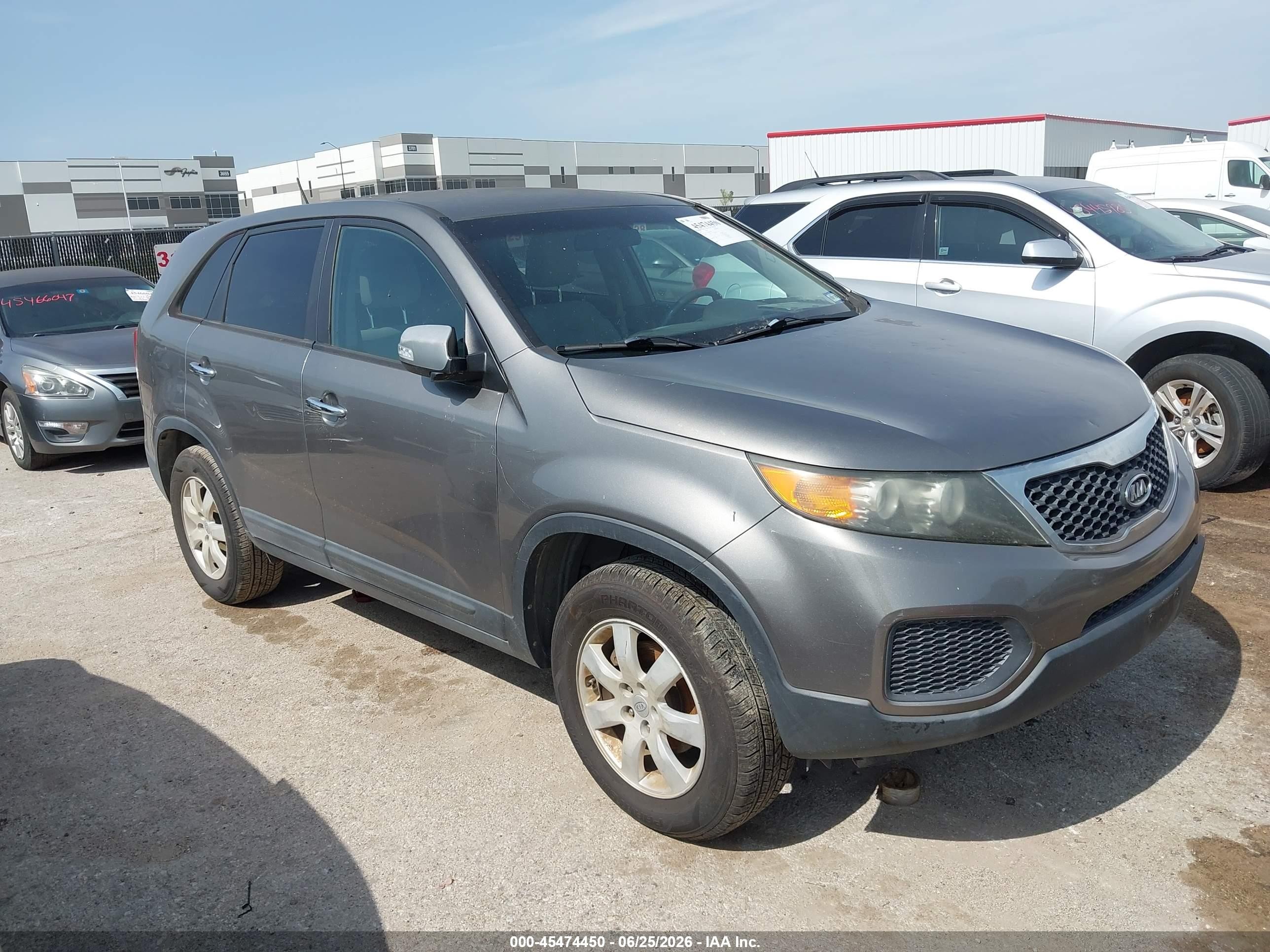 2011 Kia Sorento Lx Brown vin: 5XYKT3A13BG011693