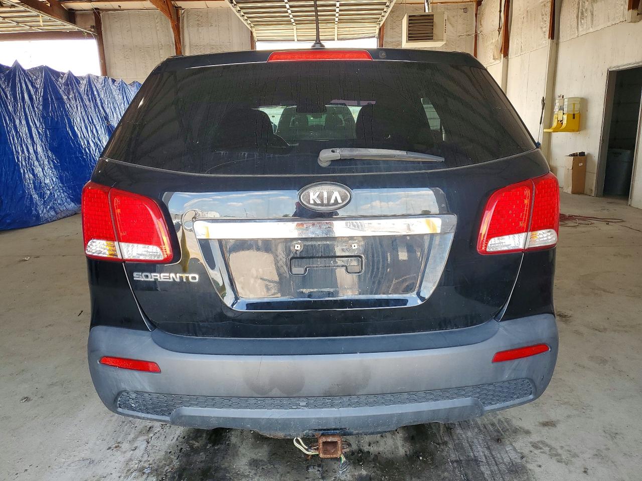 2011 Kia Sorento Lx Black vin: 5XYKT3A13BG083686