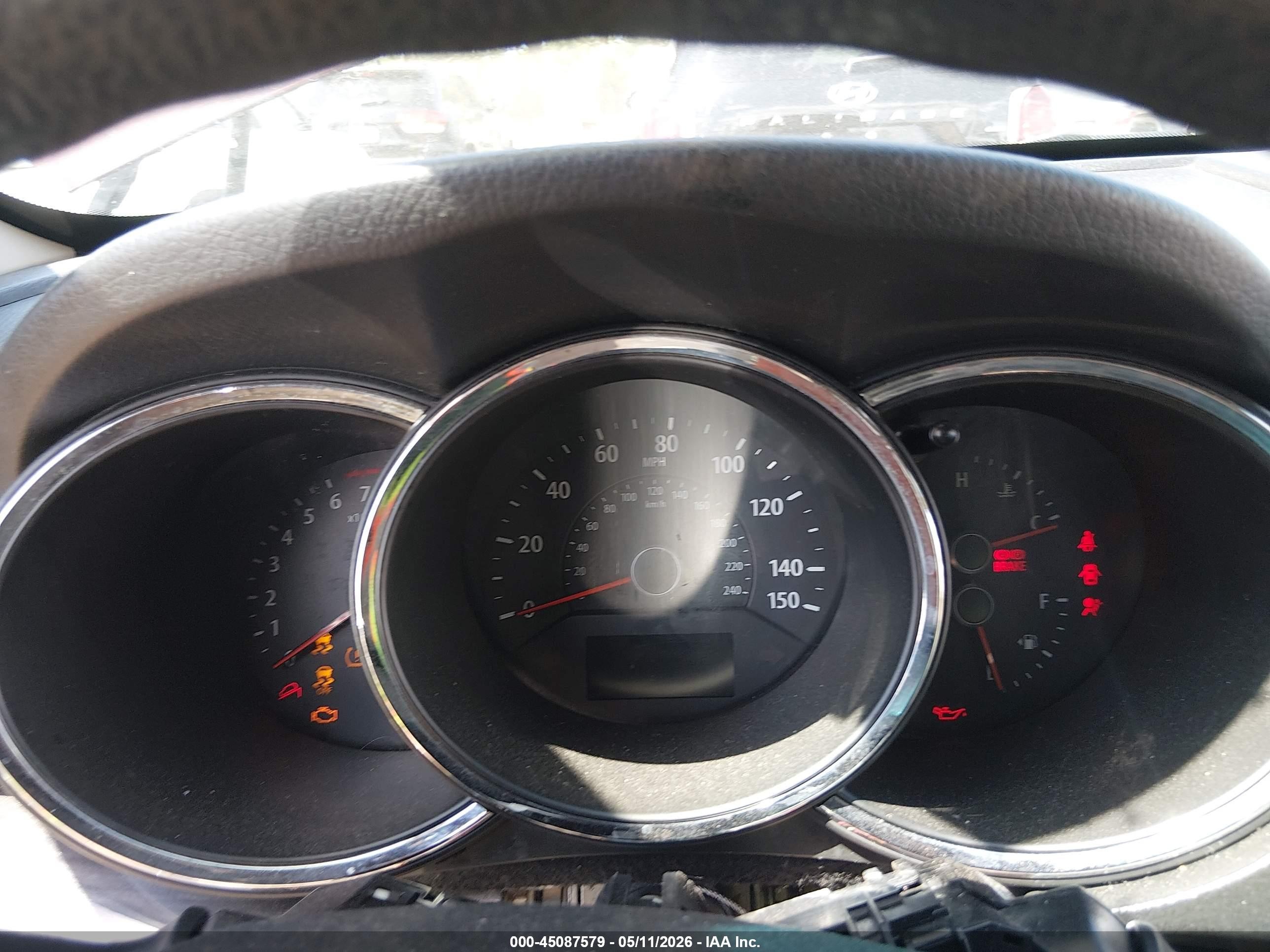 2011 Kia Sorento Lx Maroon vin: 5XYKT3A13BG162615