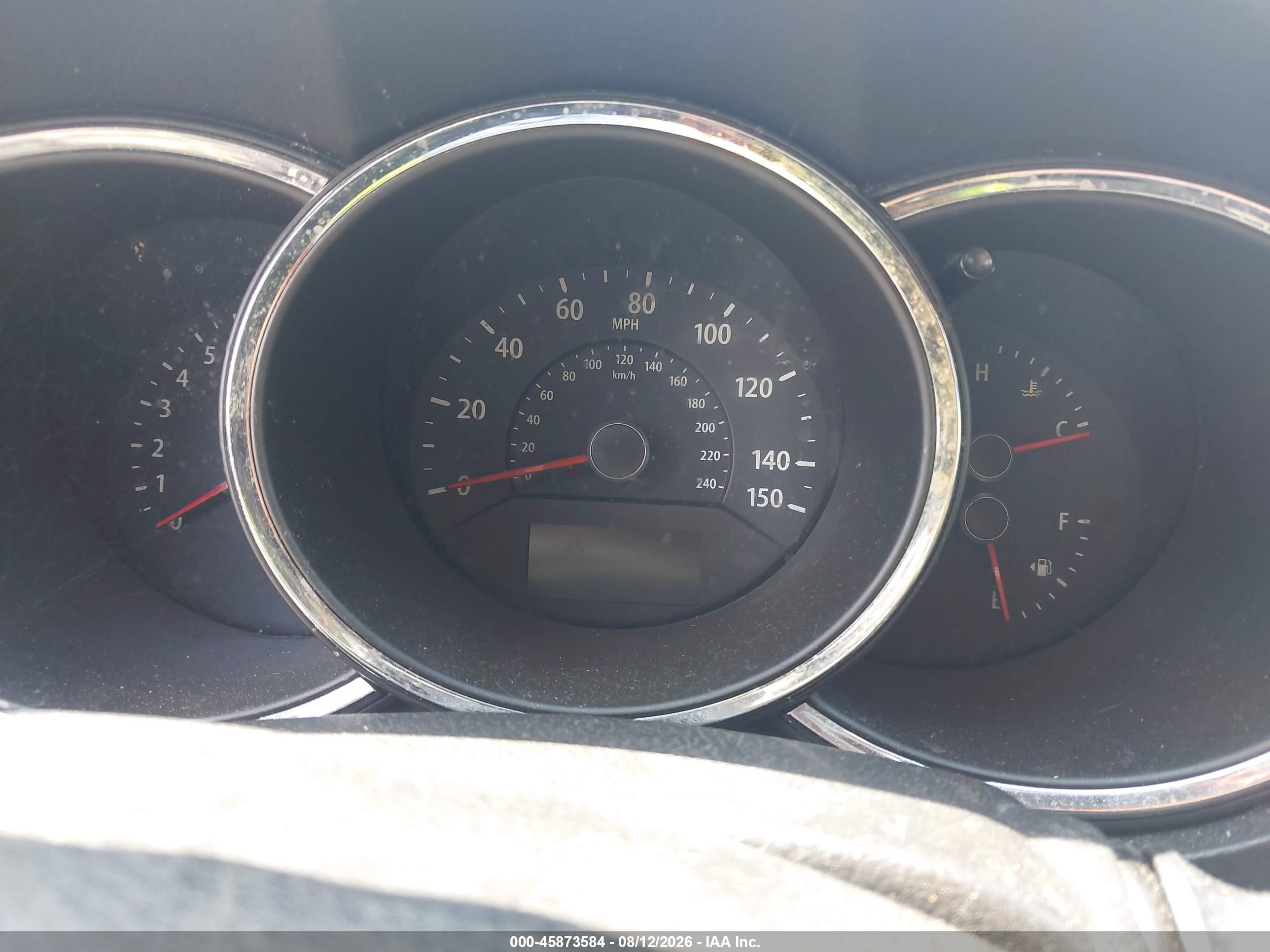 2011 Kia Sorento Lx Темно-бордовый vin: 5XYKT3A13BG186039