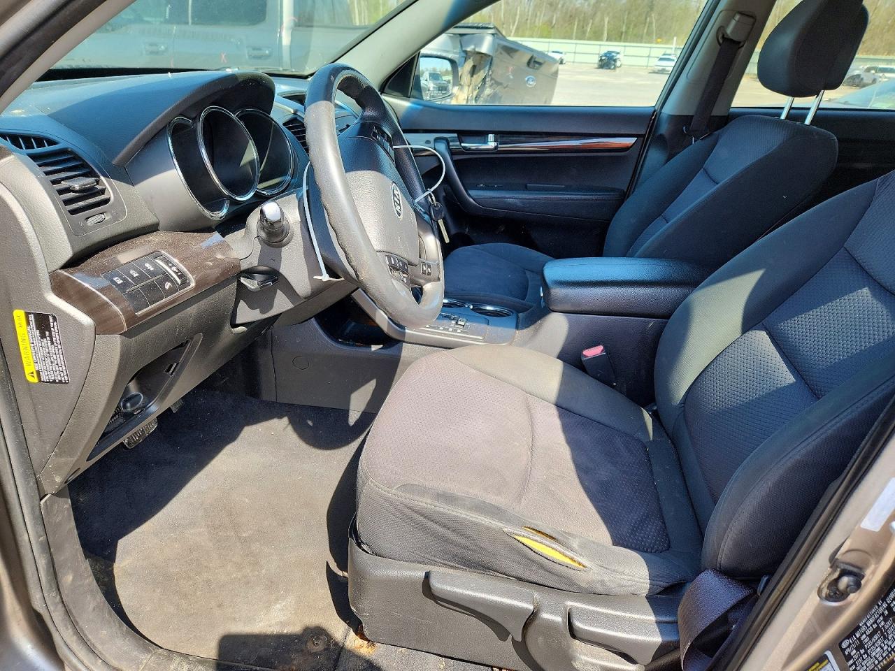 2011 Kia Sorento Lx Gray vin: 5XYKT3A13BG186977