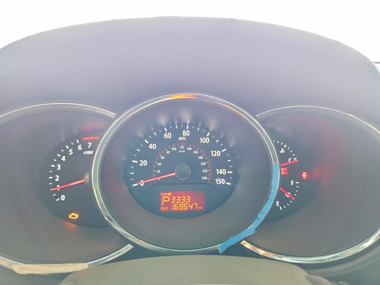 2012 Kia Sorento Lx Серый vin: 5XYKT3A13CG204055