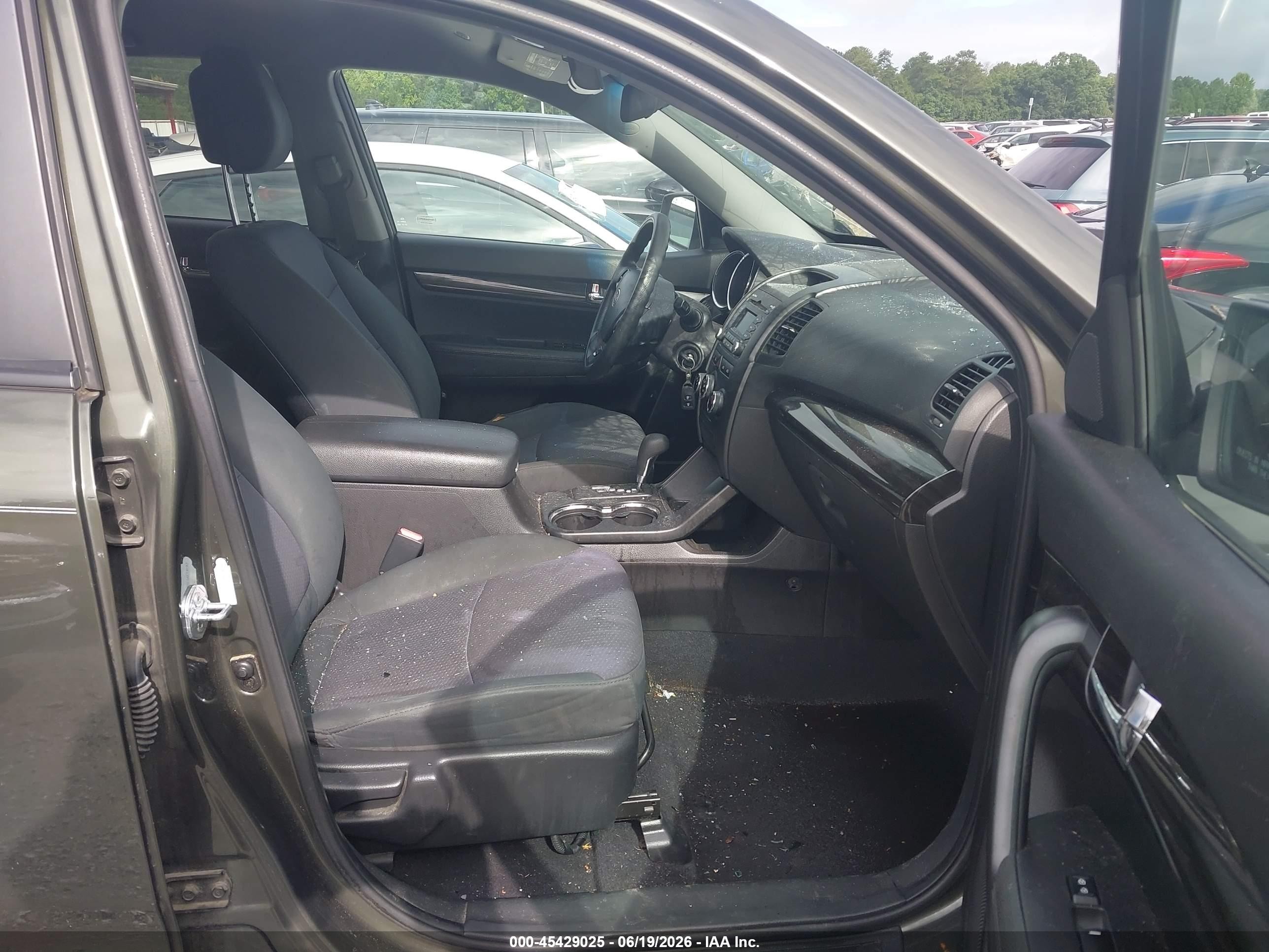2013 Kia Sorento Lx Green vin: 5XYKT3A13DG332359