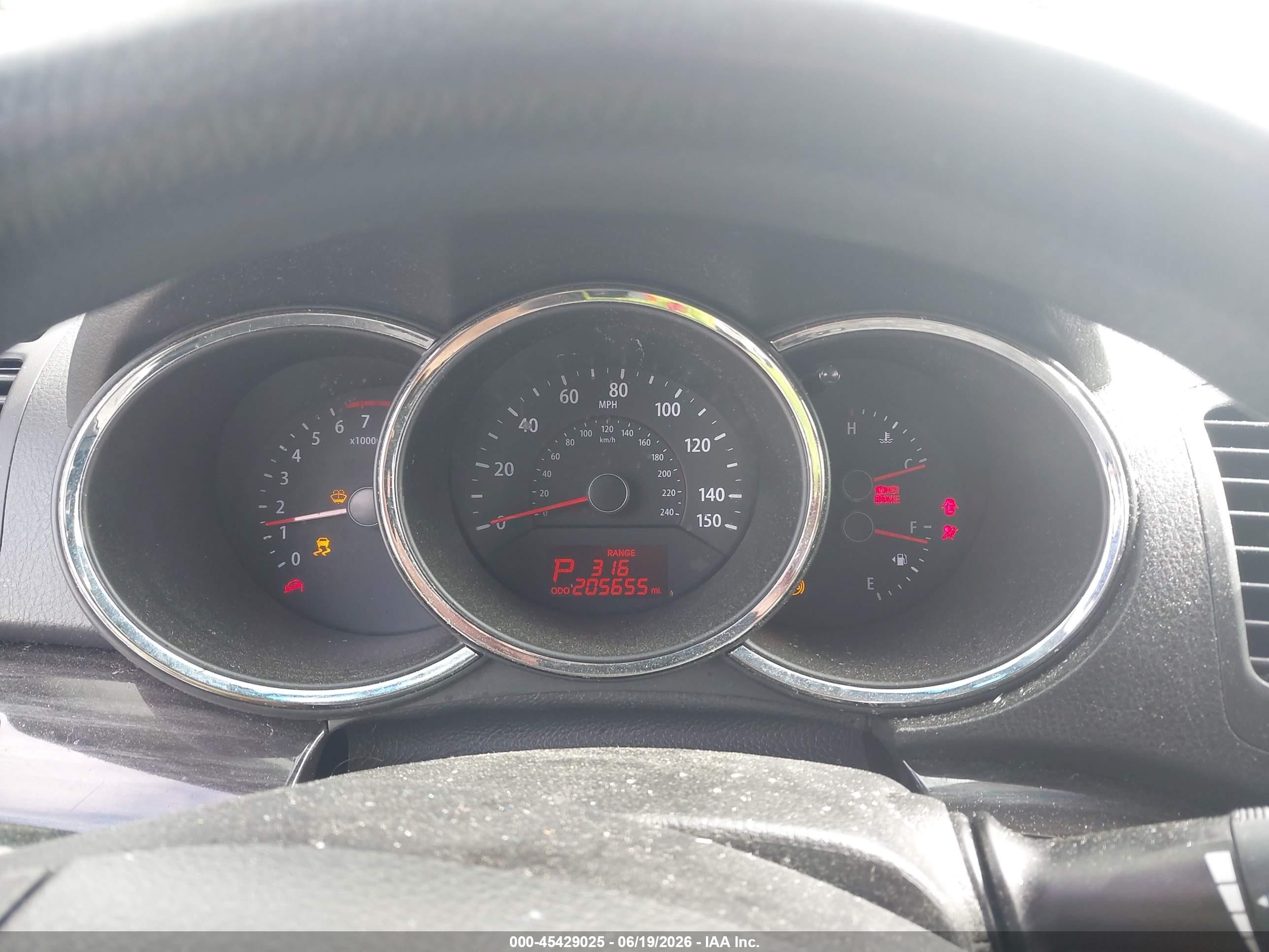 2013 Kia Sorento Lx Green vin: 5XYKT3A13DG332359