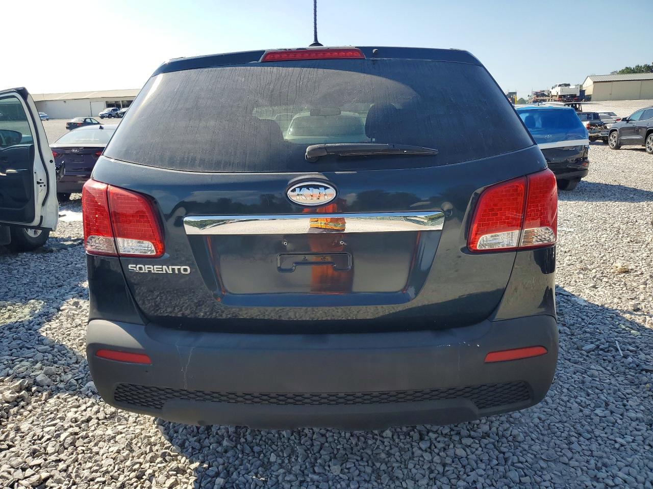 2013 Kia Sorento Lx Blue vin: 5XYKT3A13DG359710