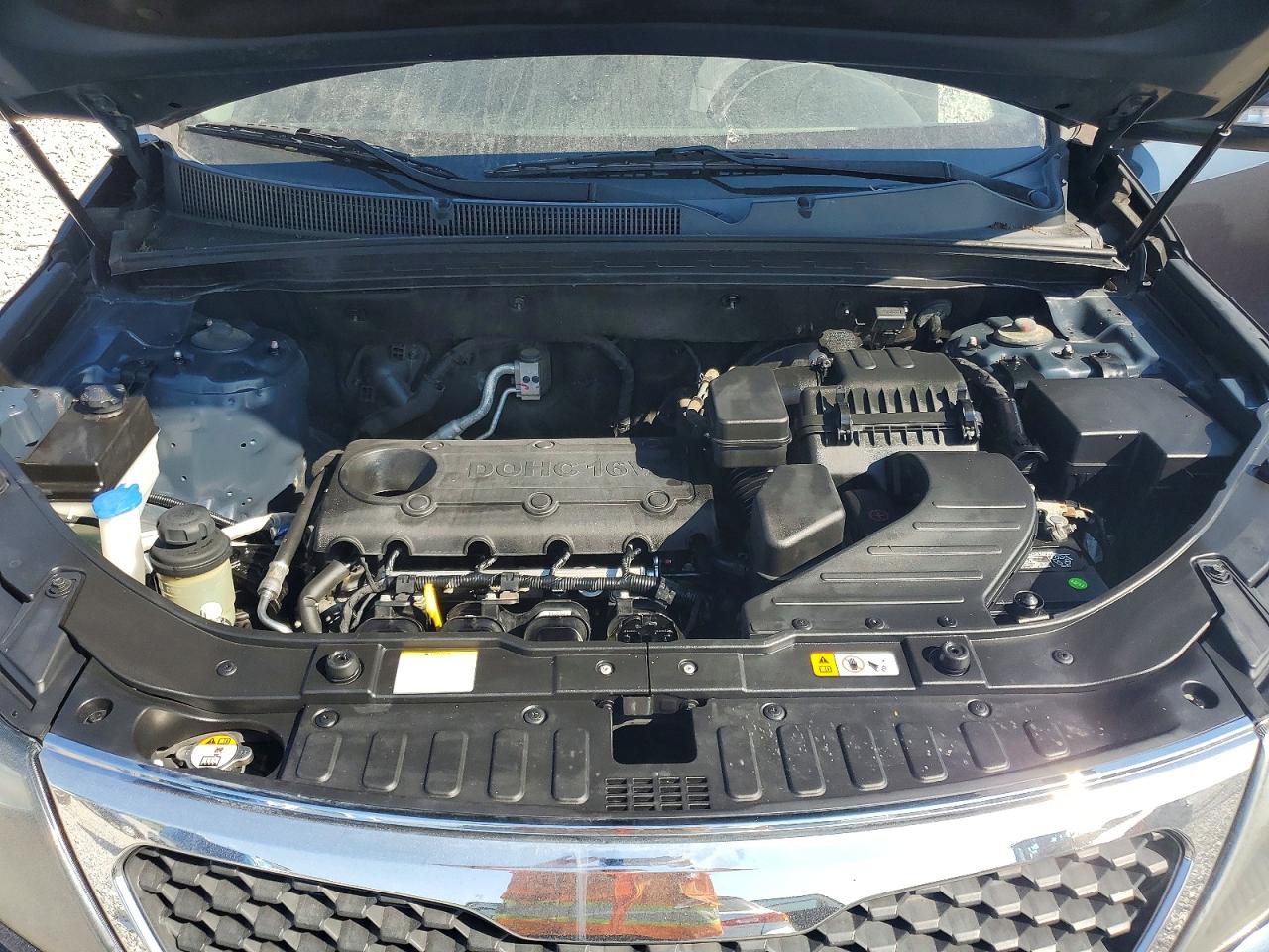 2013 Kia Sorento Lx Blue vin: 5XYKT3A13DG359710