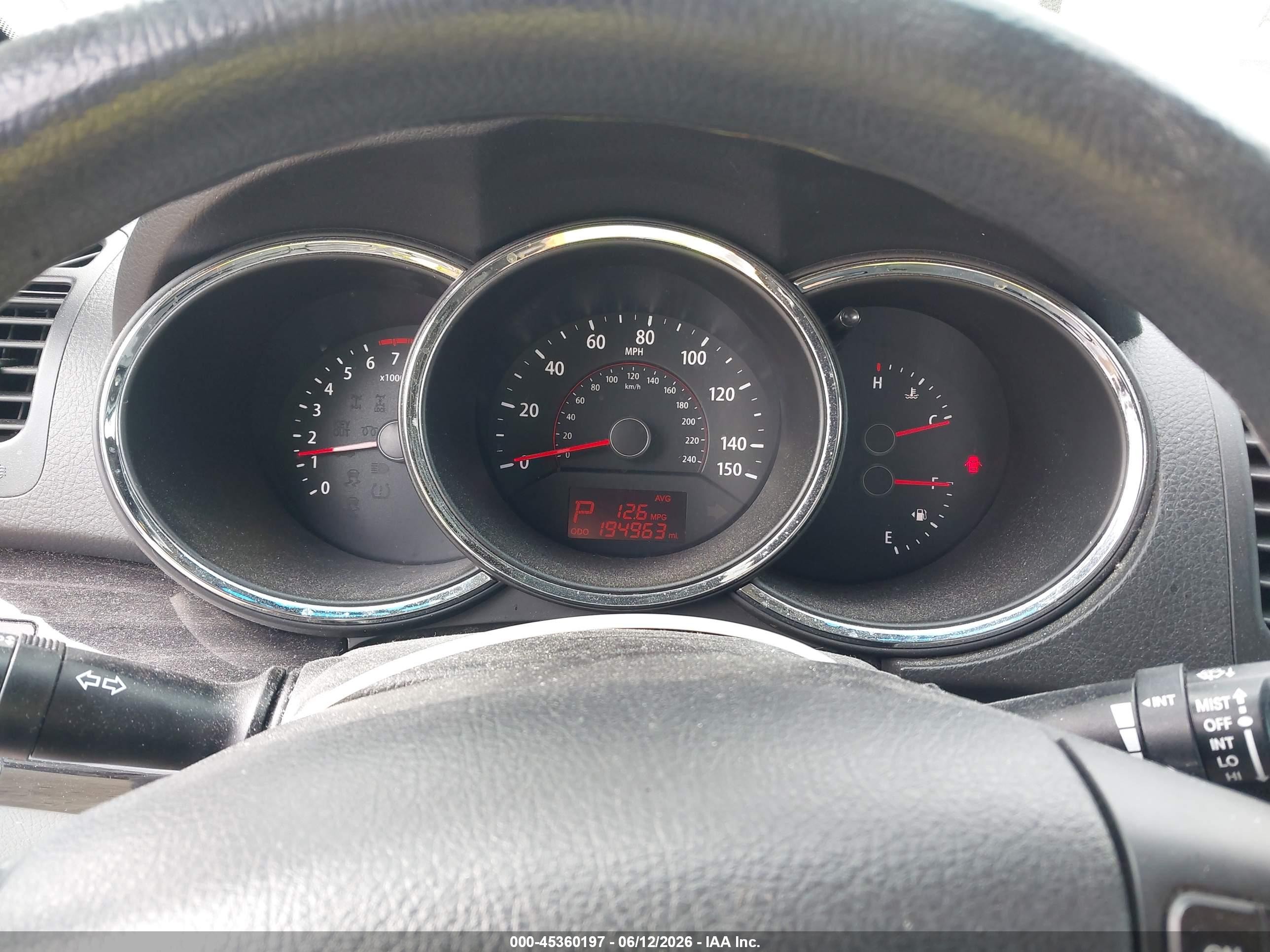 2011 Kia Sorento Lx Gray vin: 5XYKT3A14BG020533