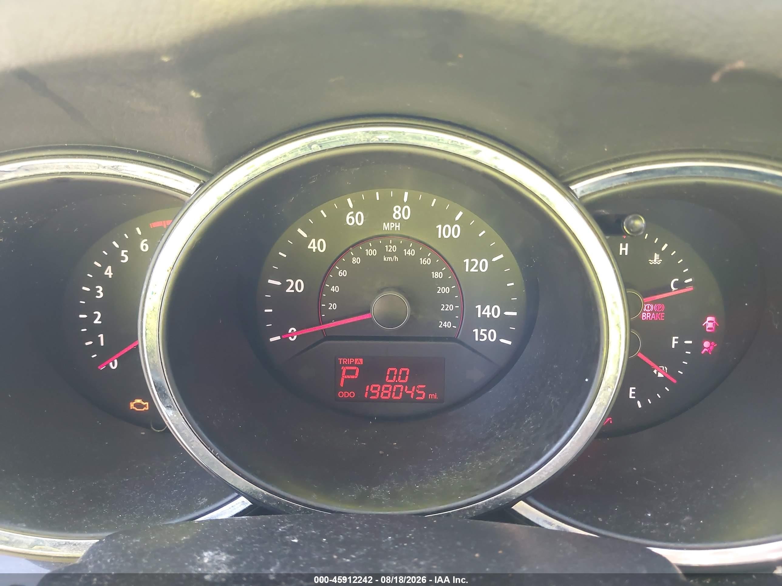2011 Kia Sorento Lx Черный vin: 5XYKT3A14BG048705