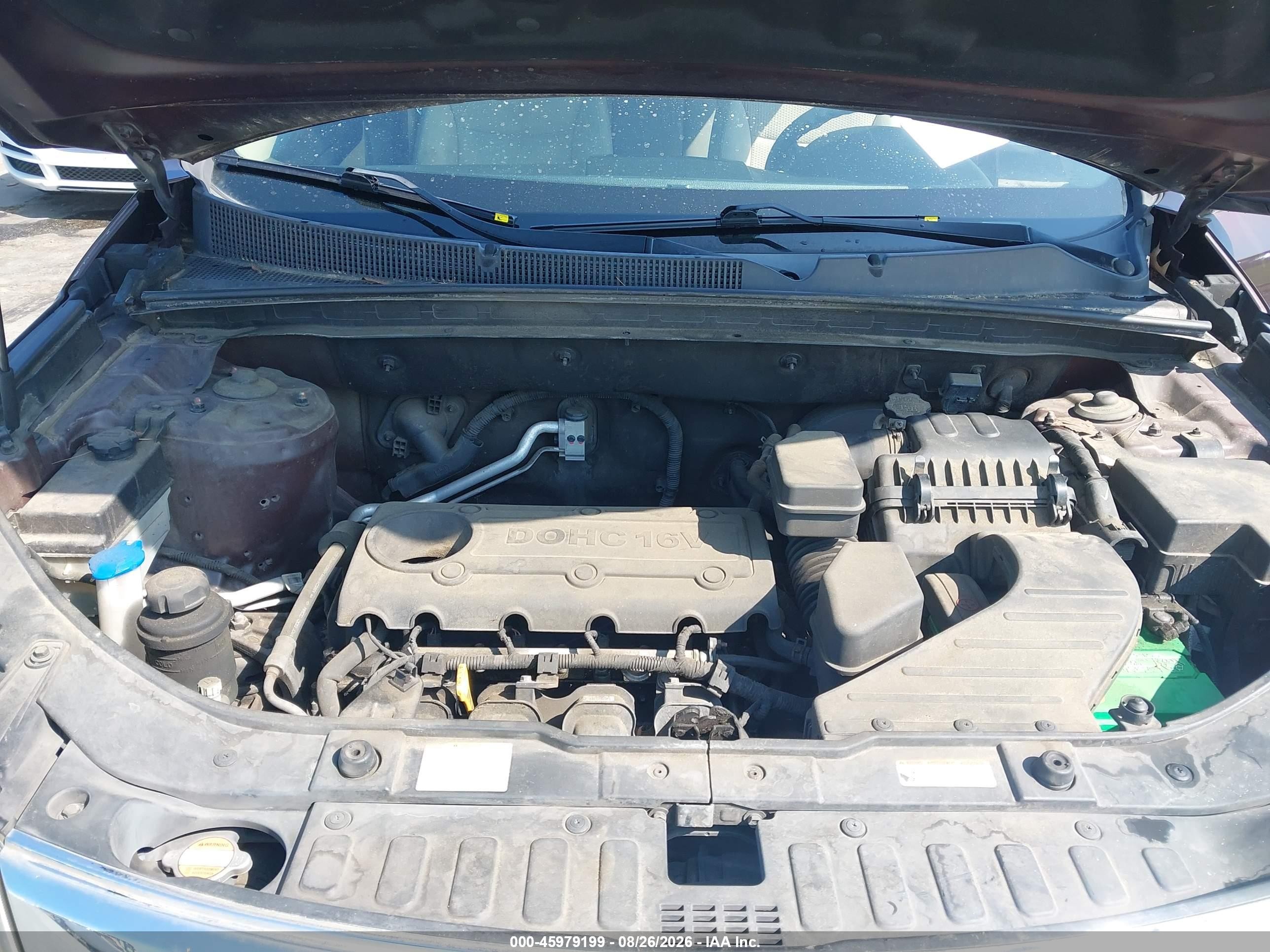 2011 Kia Sorento Lx Burgundy vin: 5XYKT3A14BG101323
