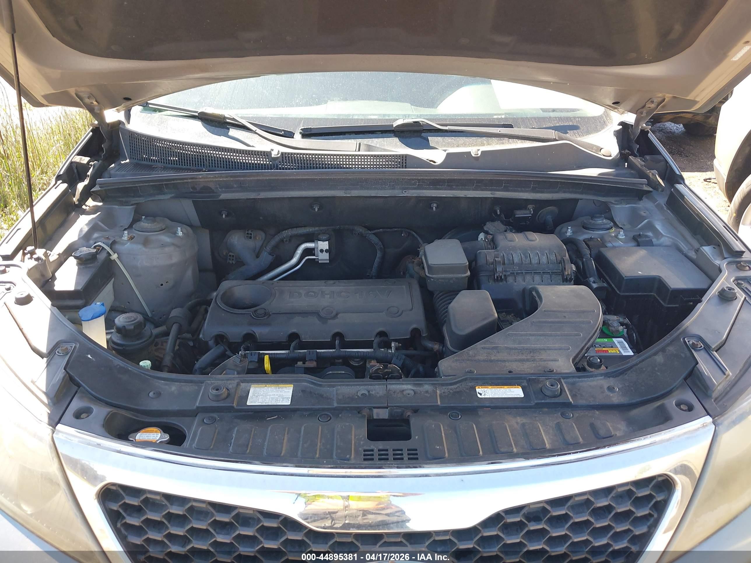 2011 Kia Sorento Lx Gray vin: 5XYKT3A14BG110815