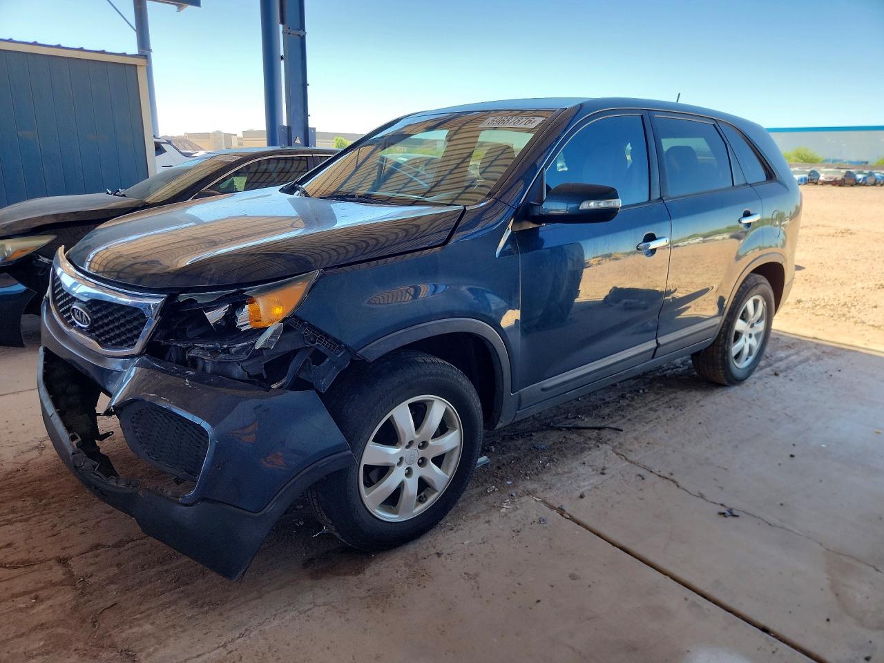 2012 Kia Sorento Lx Charcoal vin: 5XYKT3A14CG197150