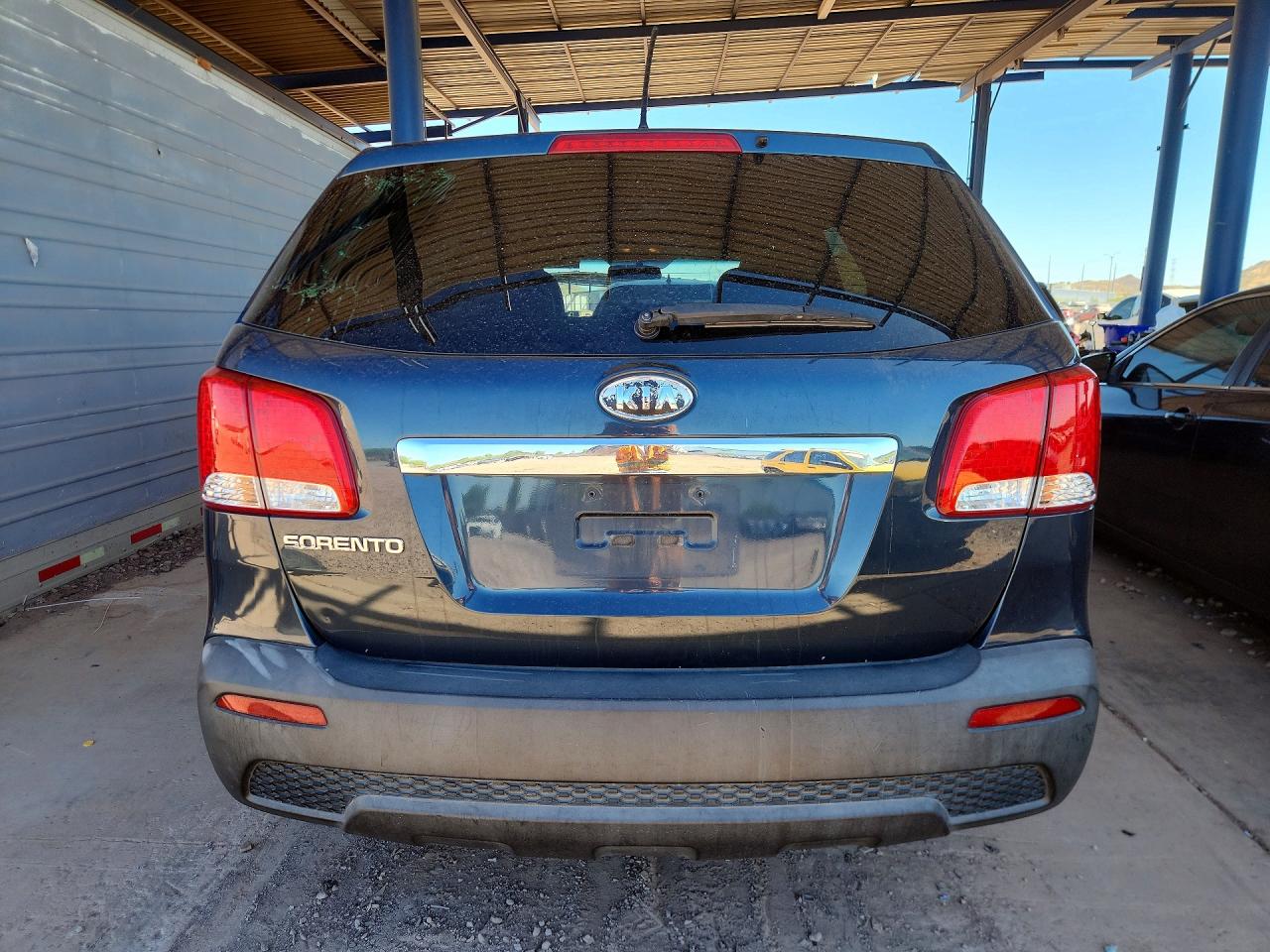 2012 Kia Sorento Lx Charcoal vin: 5XYKT3A14CG197150