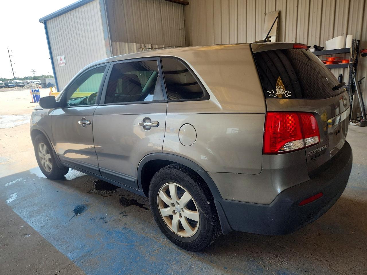 2012 Kia Sorento Lx Gray vin: 5XYKT3A14CG272199
