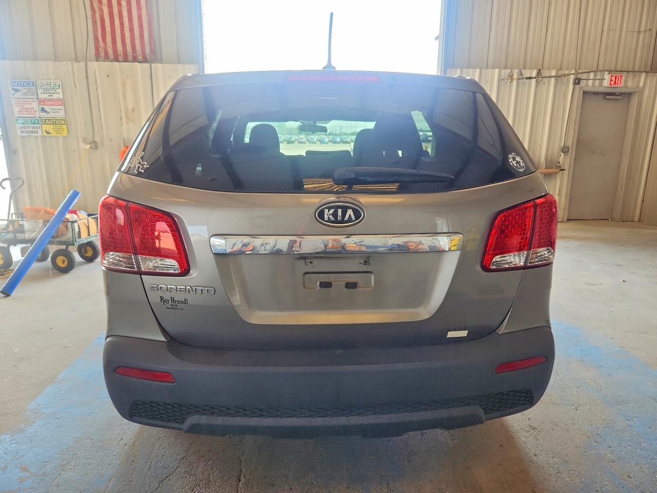 2012 Kia Sorento Lx Gray vin: 5XYKT3A14CG272199