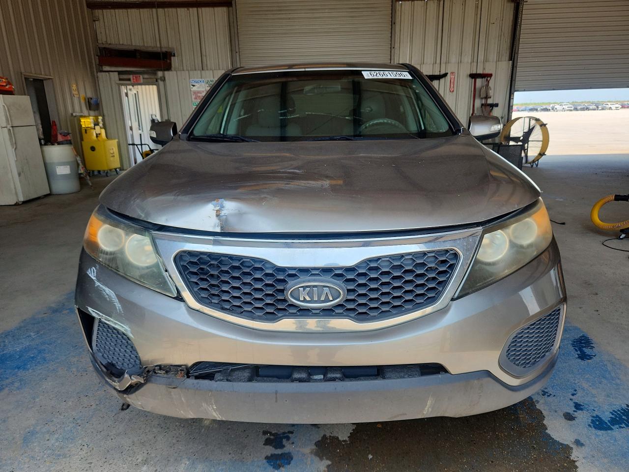 2012 Kia Sorento Lx Gray vin: 5XYKT3A14CG272199
