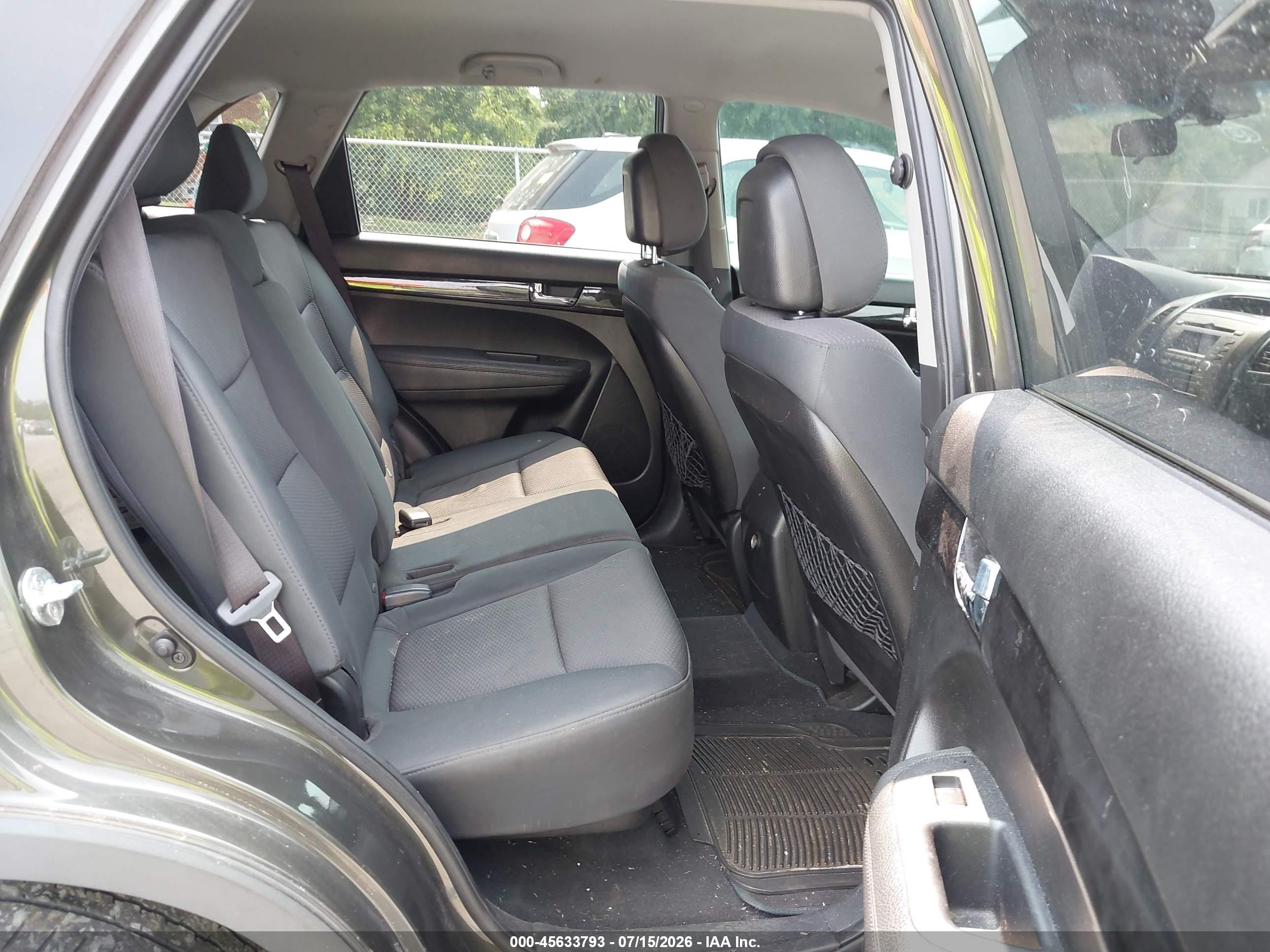2013 Kia Sorento Lx Green vin: 5XYKT3A14DG332709