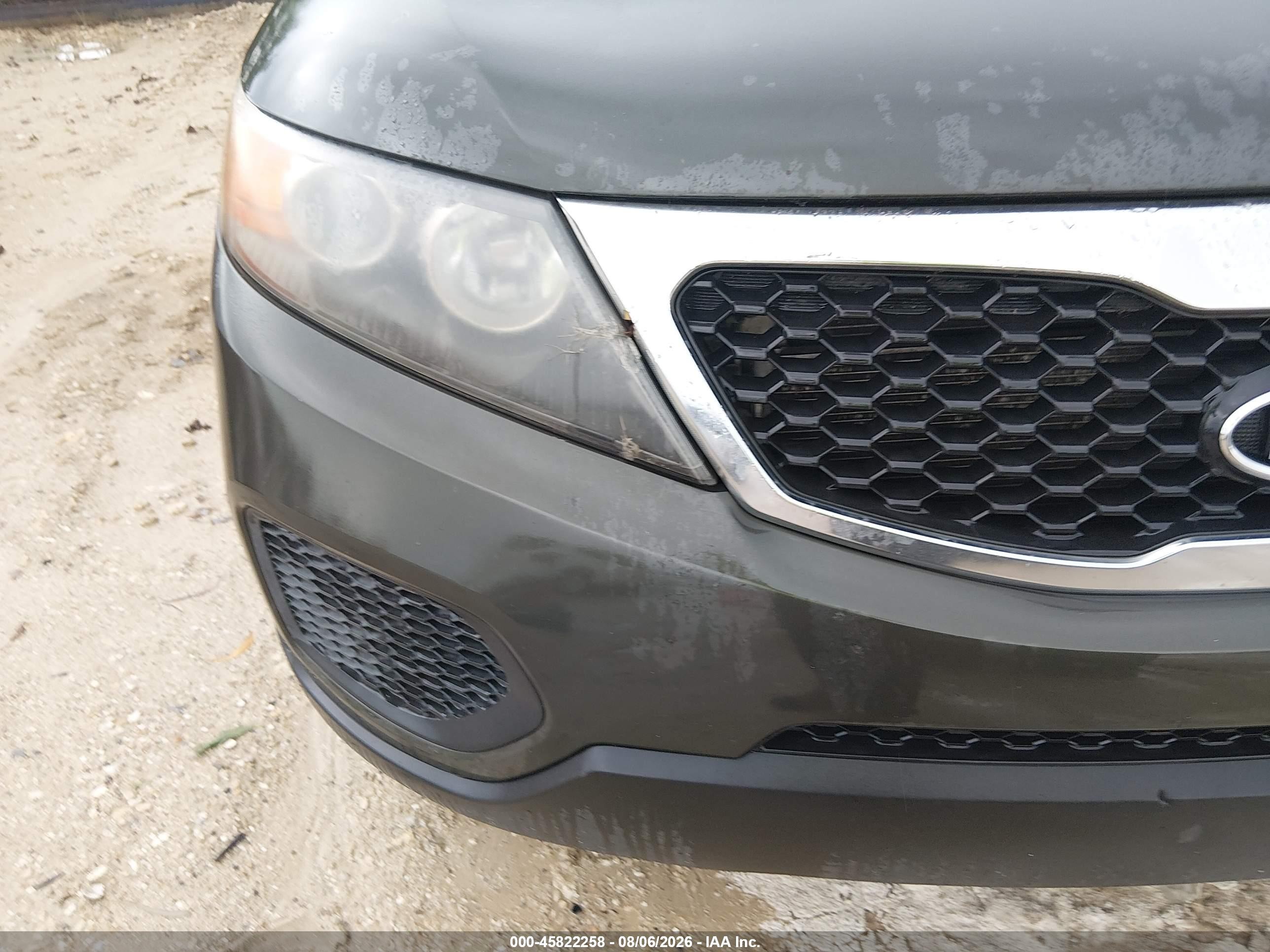 2013 Kia Sorento Lx Green vin: 5XYKT3A14DG334671