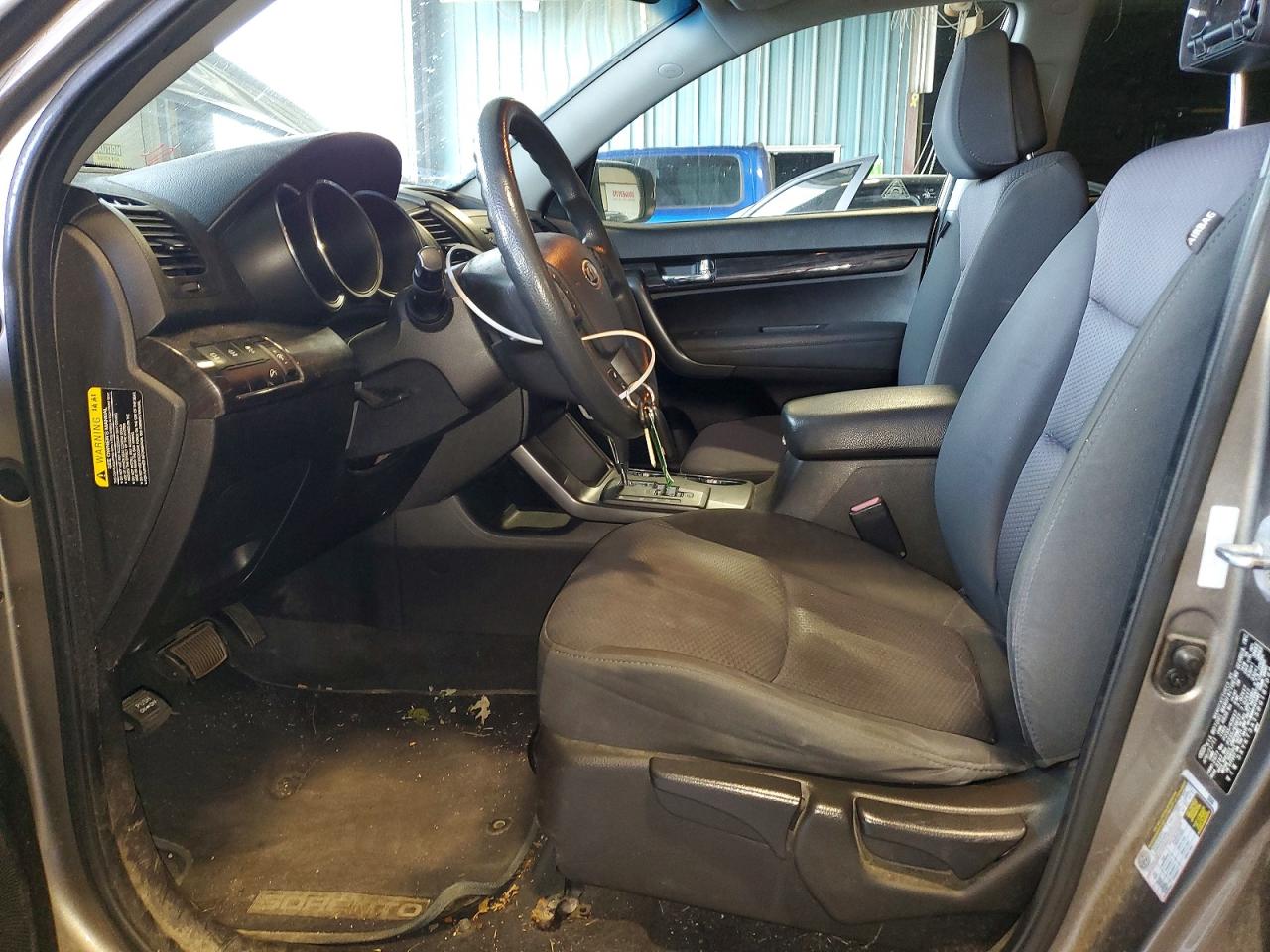 2011 Kia Sorento Lx Gray vin: 5XYKT3A15BG187094