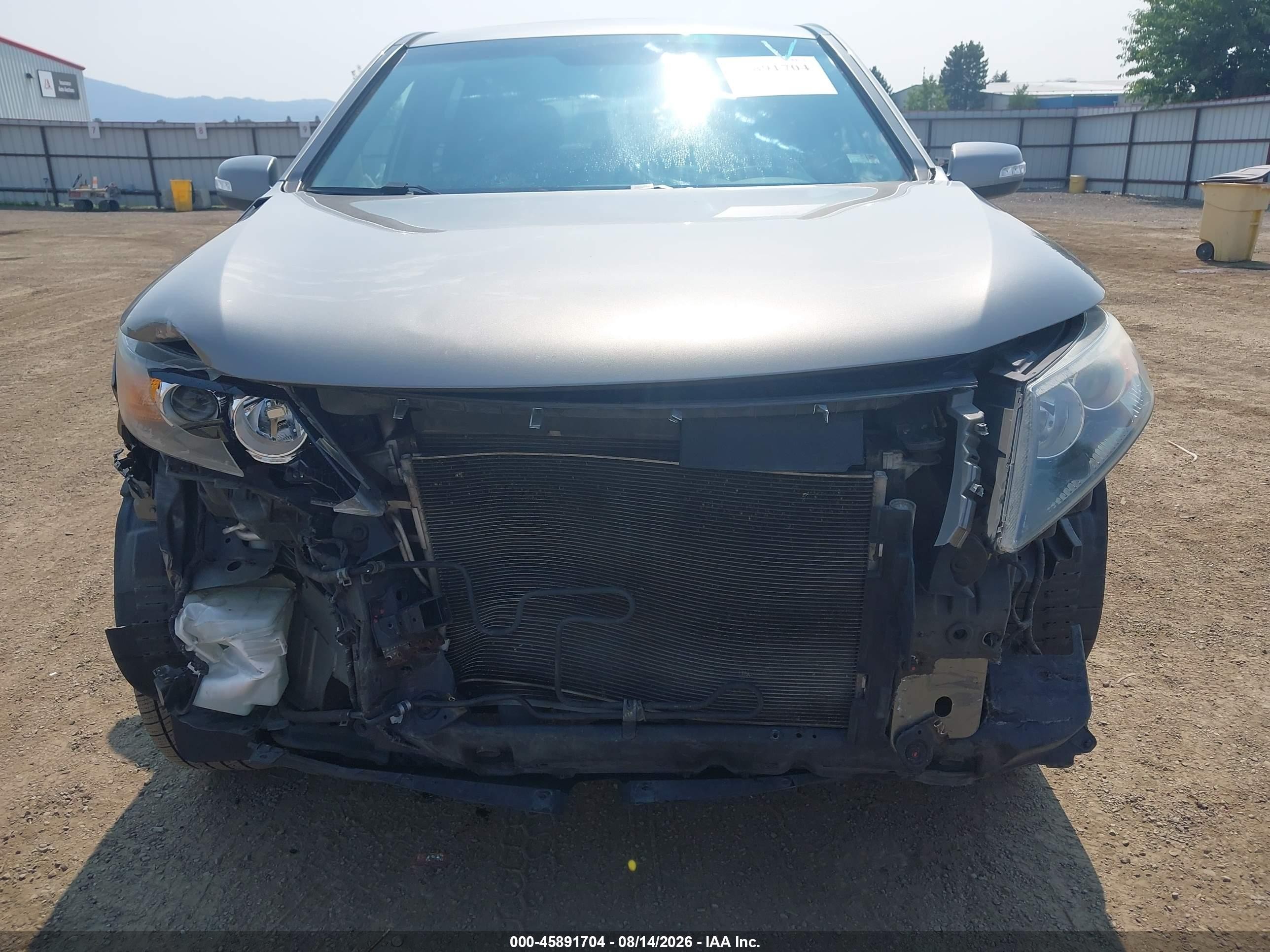 2013 Kia Sorento Lx Gray vin: 5XYKT3A15DG355786
