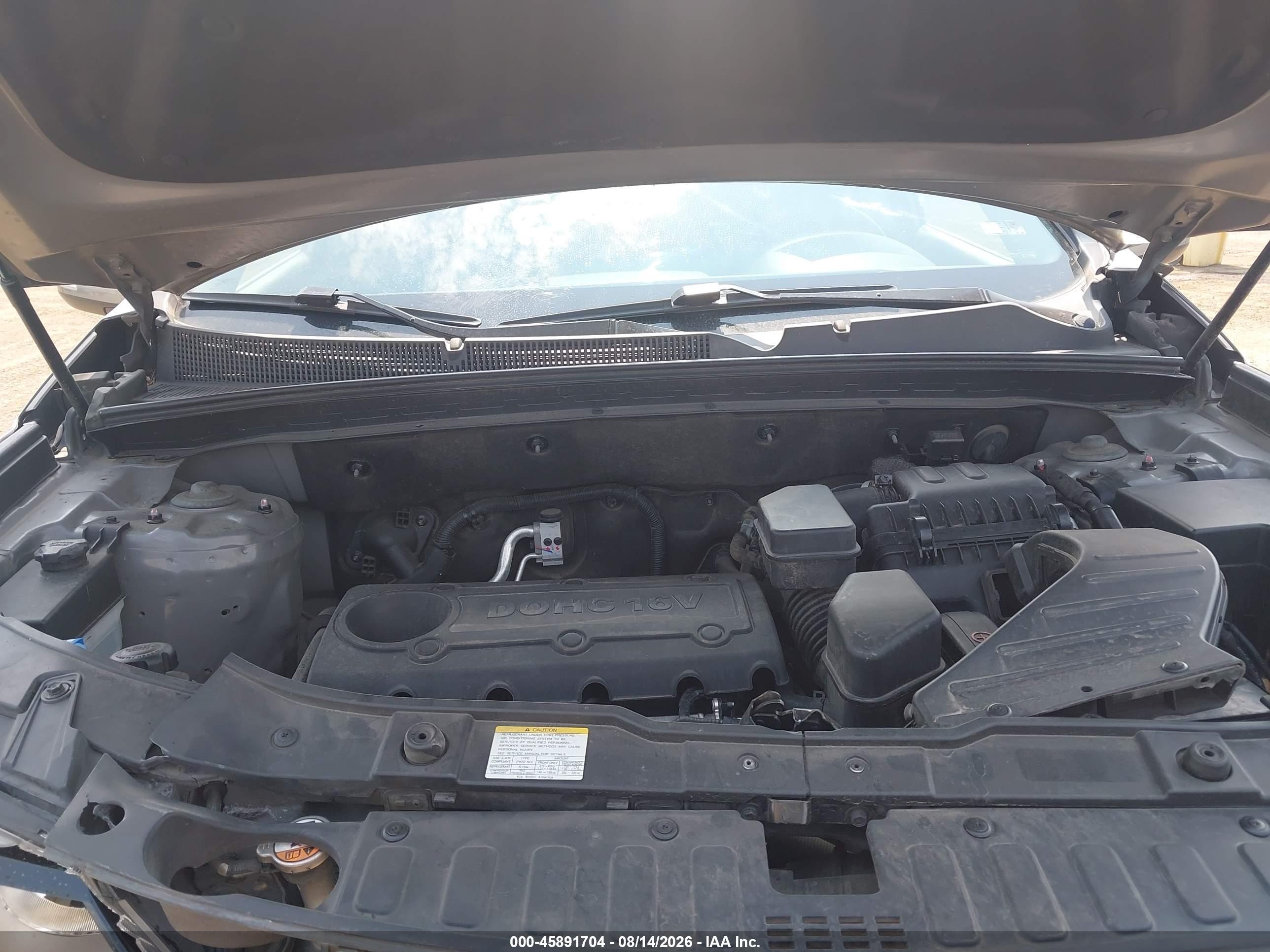 2013 Kia Sorento Lx Gray vin: 5XYKT3A15DG355786