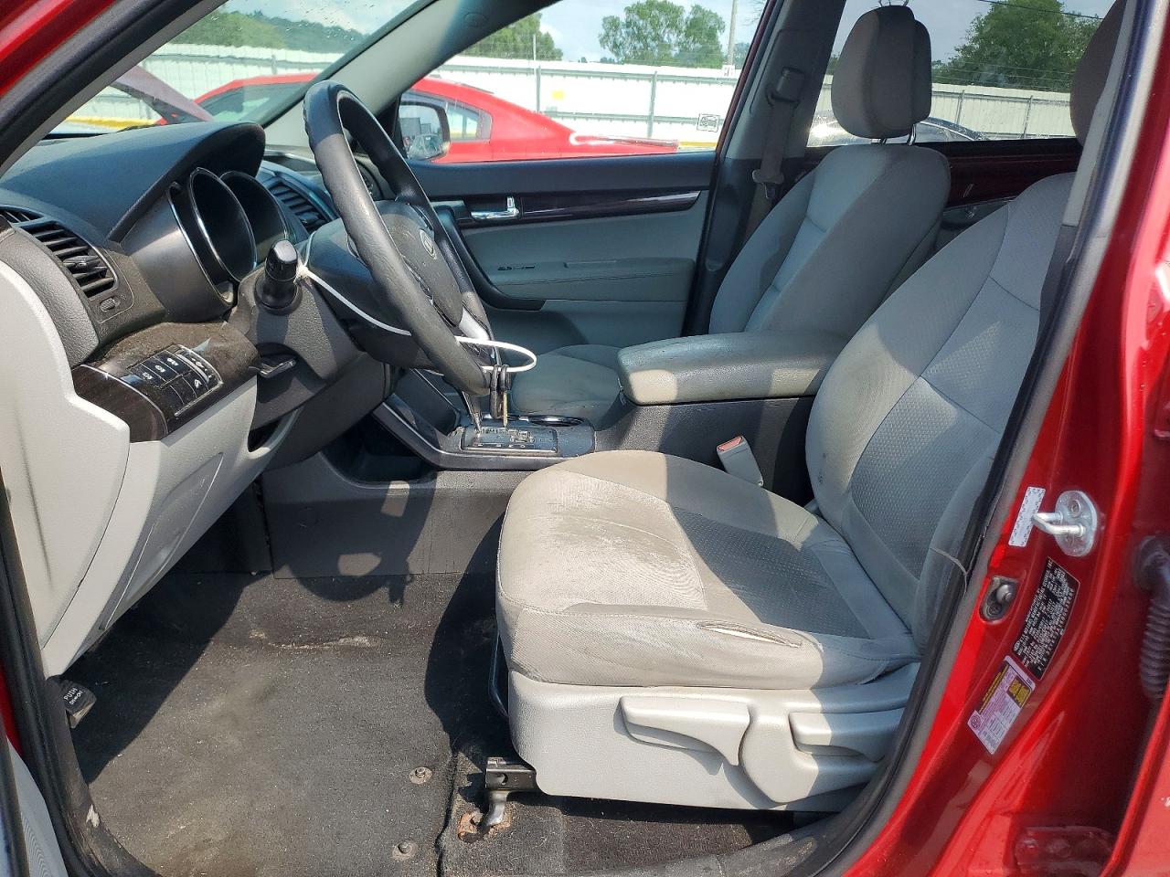 2011 Kia Sorento Lx Red vin: 5XYKT3A16BG039486
