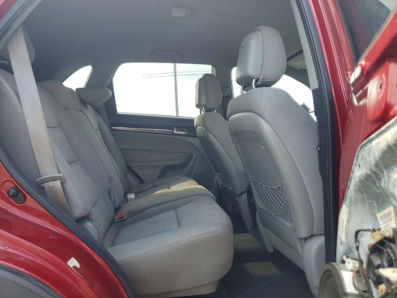 2011 Kia Sorento Lx Red vin: 5XYKT3A16BG039486