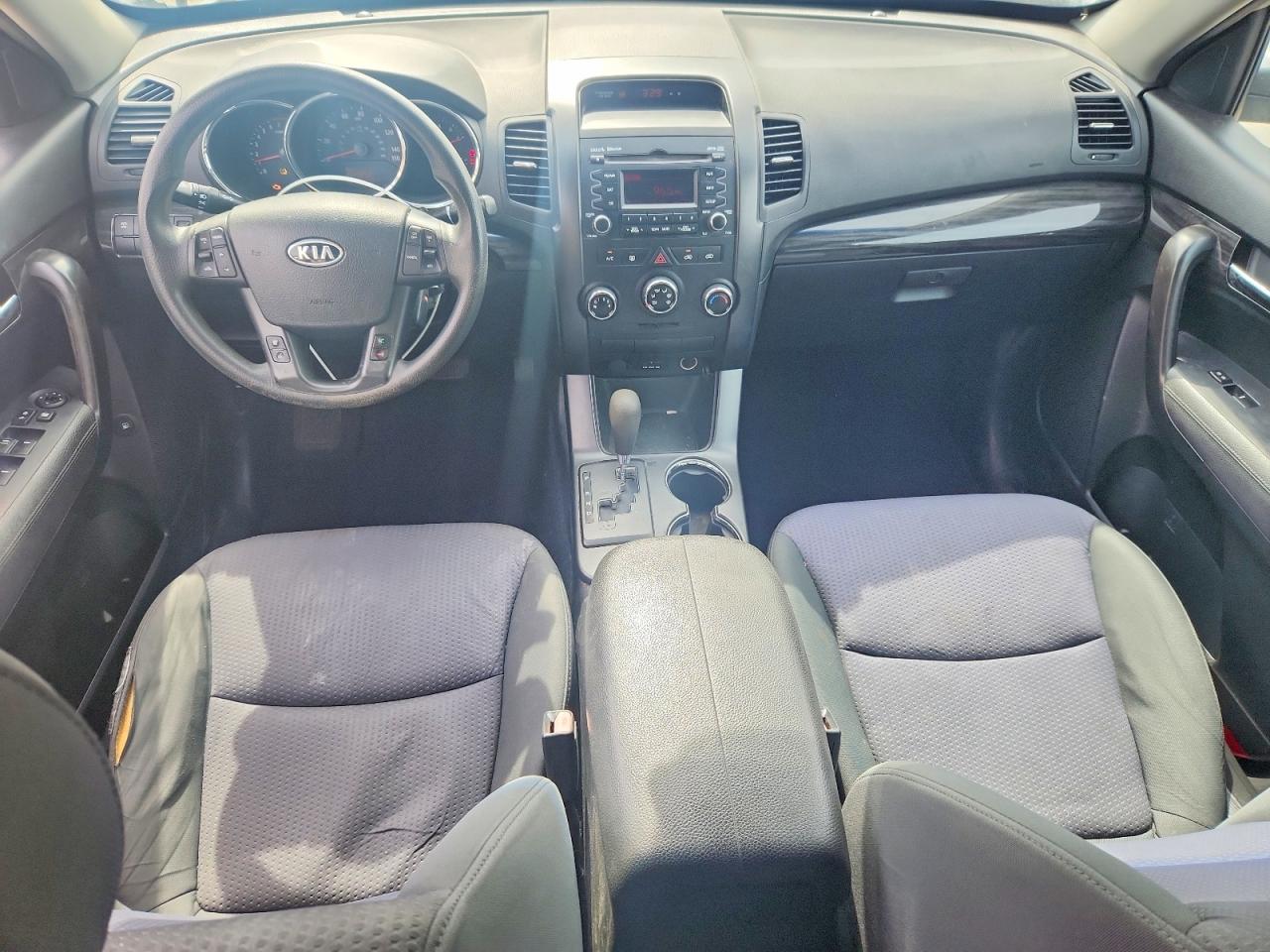 2012 Kia Sorento Lx Silver vin: 5XYKT3A16CG203529