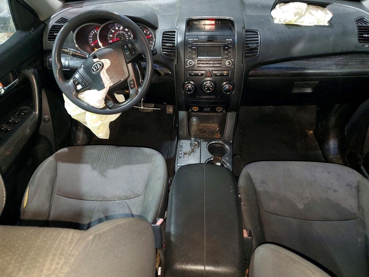 2012 Kia Sorento Lx Gray vin: 5XYKT3A16CG203790