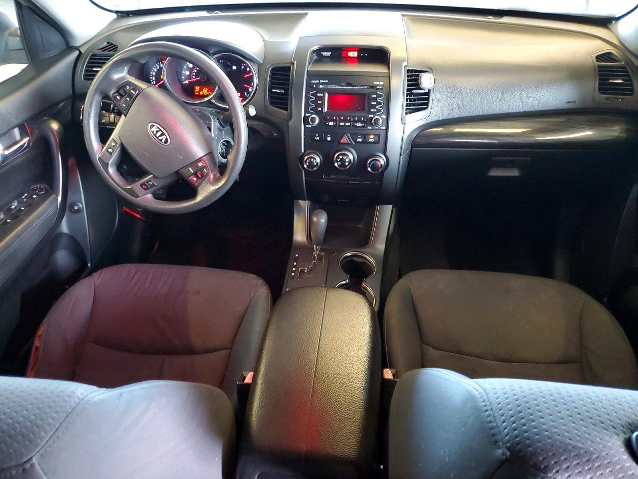 2012 Kia Sorento Lx Silver vin: 5XYKT3A16CG277419