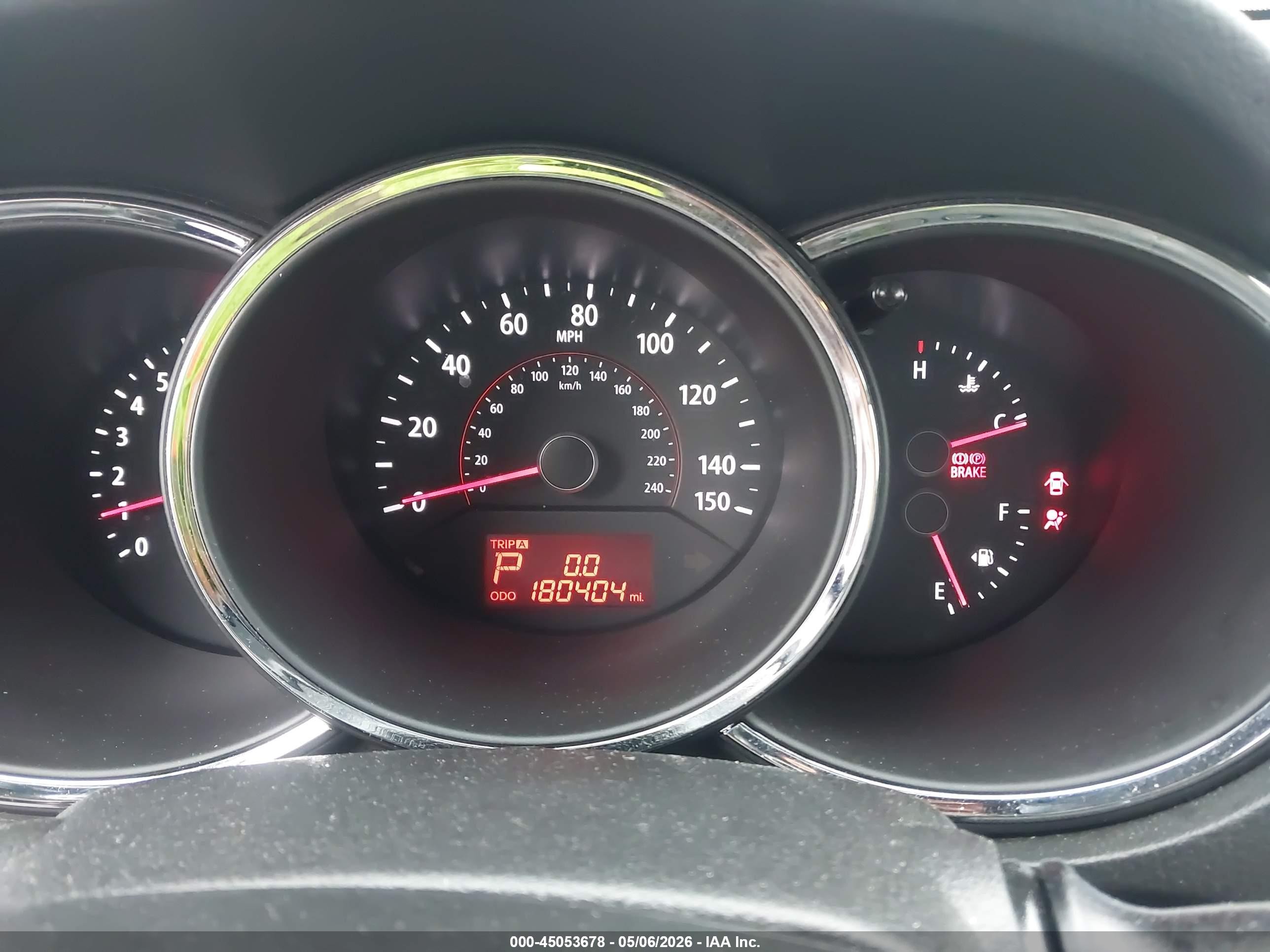 2013 Kia Sorento Lx Черный vin: 5XYKT3A16DG416479