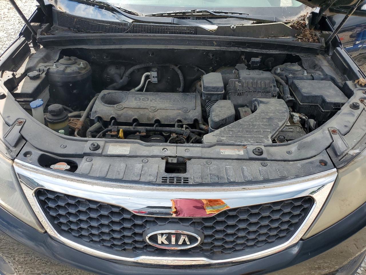 2012 Kia Sorento Lx Black vin: 5XYKT3A17CG242095