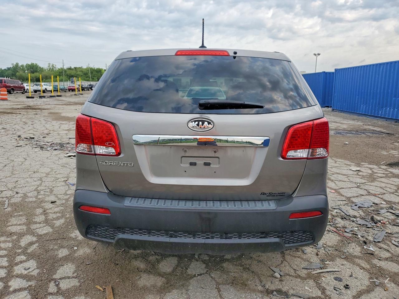 2012 Kia Sorento Lx Tan vin: 5XYKT3A17CG273895