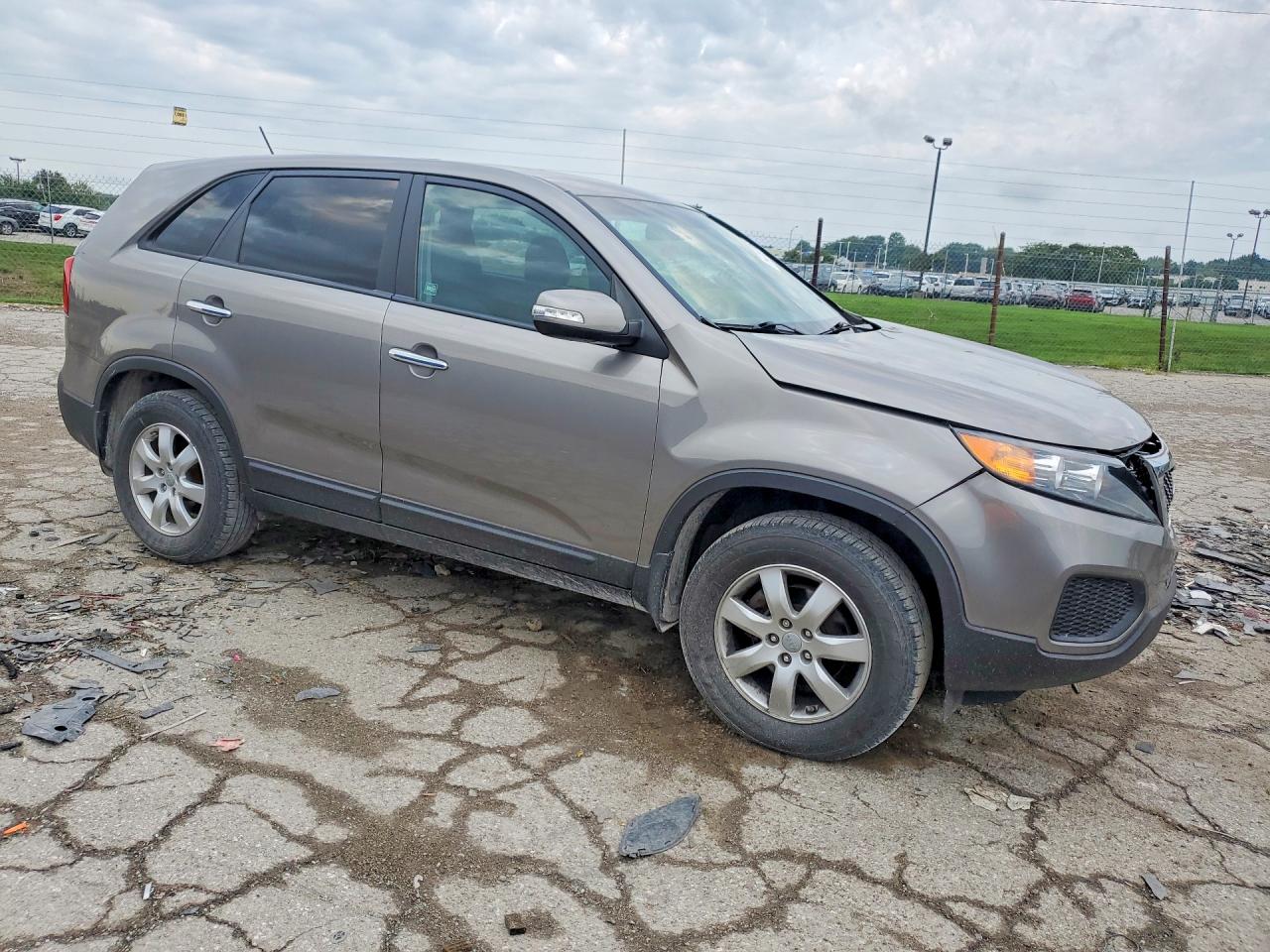 2012 Kia Sorento Lx Tan vin: 5XYKT3A17CG273895