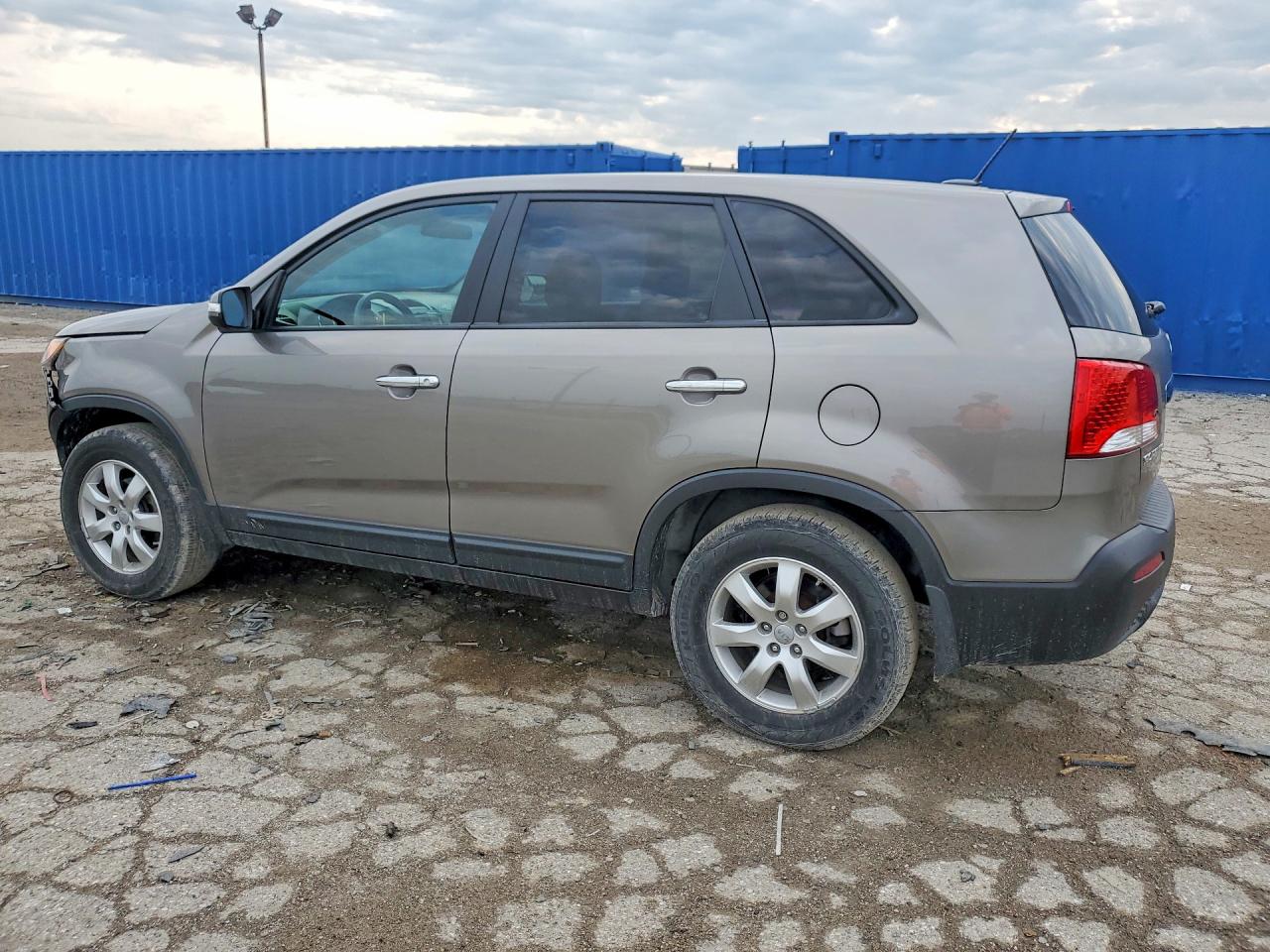 2012 Kia Sorento Lx Tan vin: 5XYKT3A17CG273895