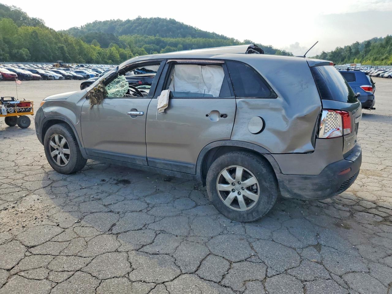 2012 Kia Sorento Lx Tan vin: 5XYKT3A17CG303851