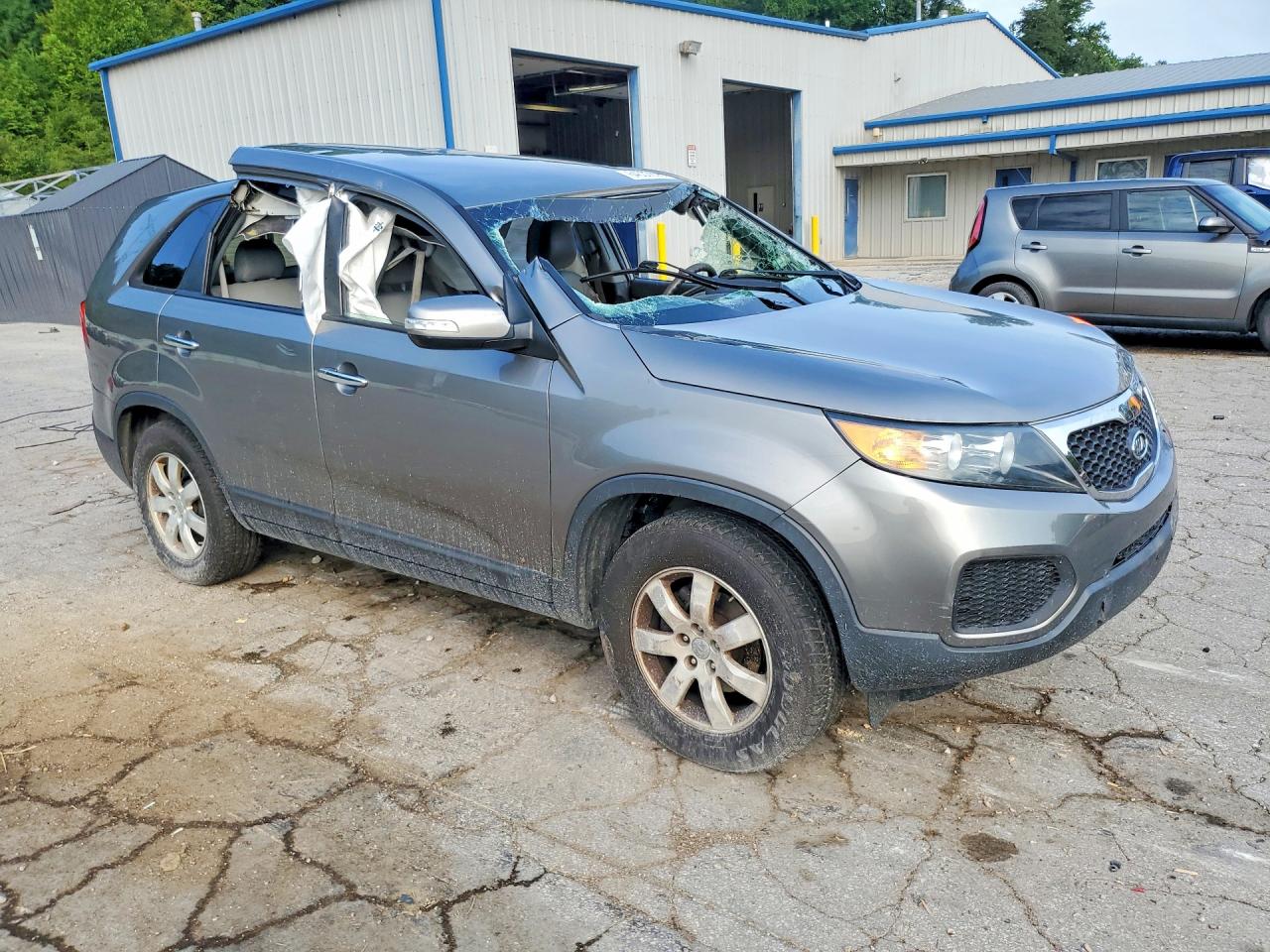 2012 Kia Sorento Lx Tan vin: 5XYKT3A17CG303851