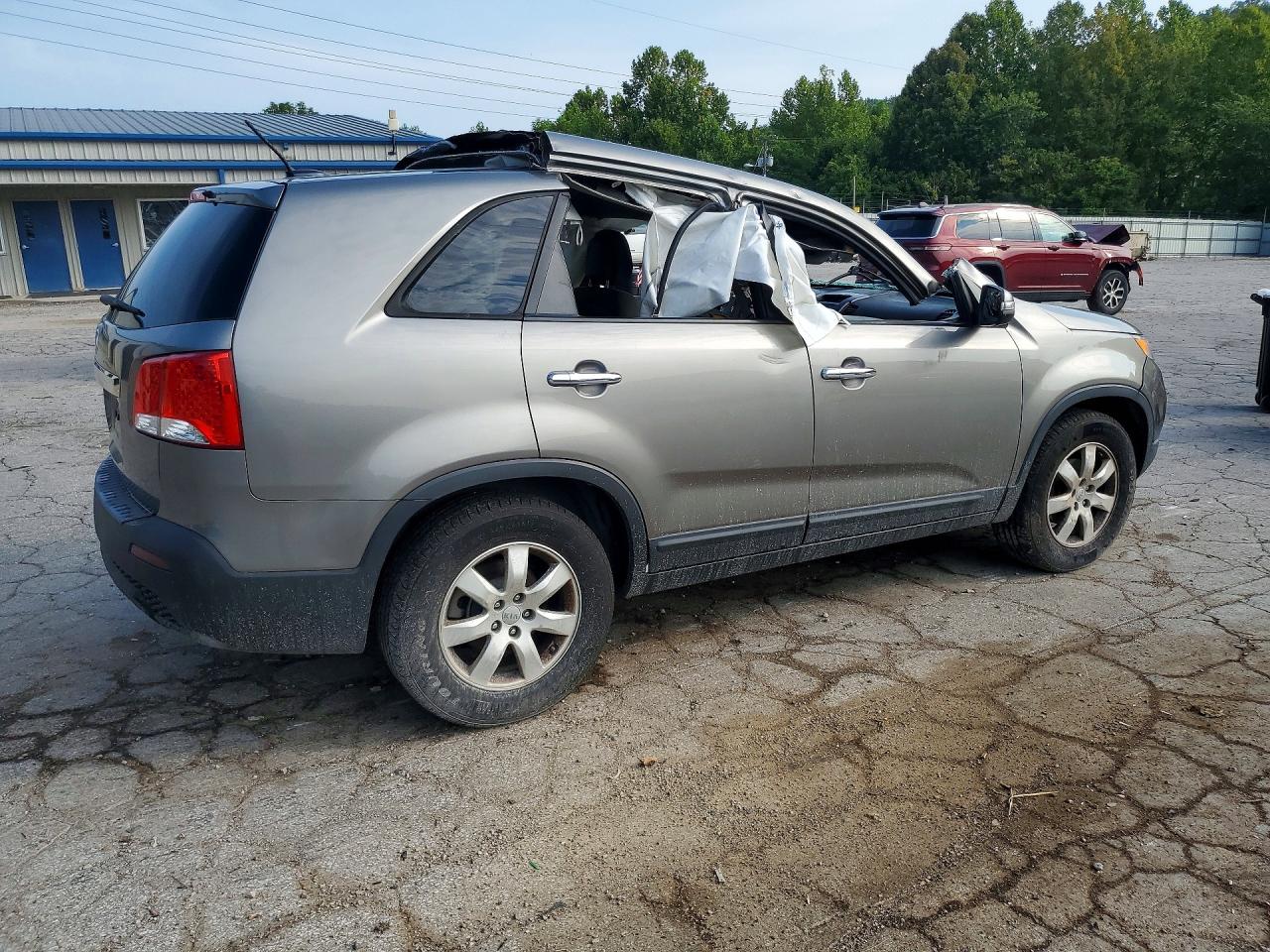 2012 Kia Sorento Lx Tan vin: 5XYKT3A17CG303851