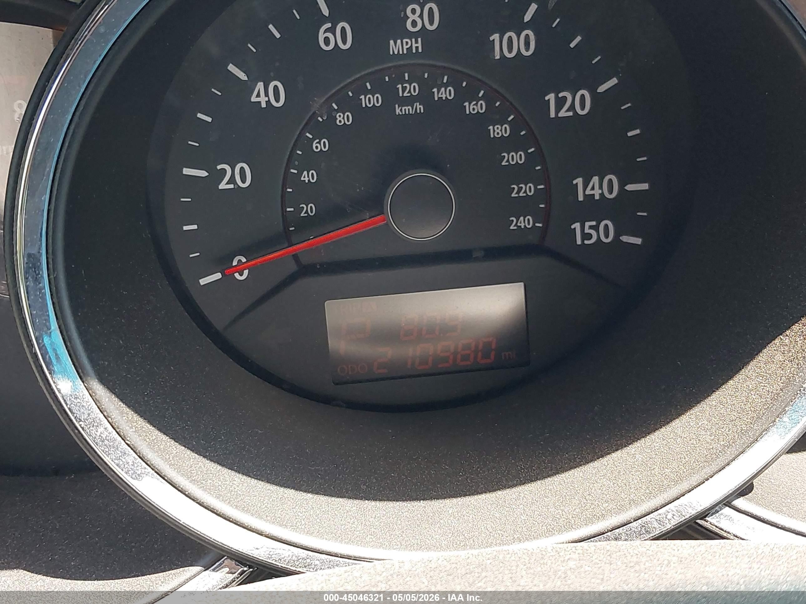 2011 Kia Sorento Lx Gray vin: 5XYKT3A18BG095025