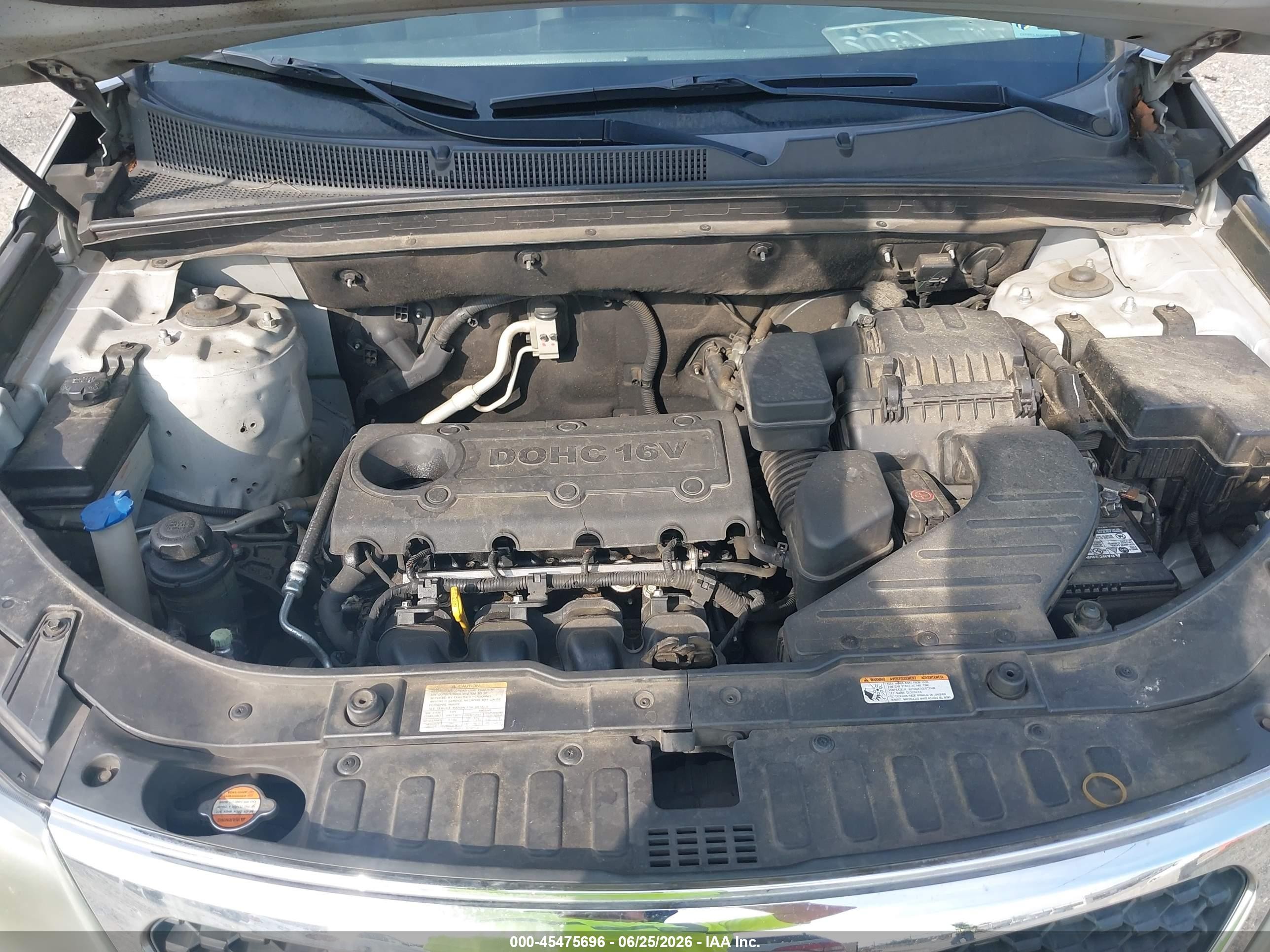 2012 Kia Sorento Lx Silver vin: 5XYKT3A18CG202897