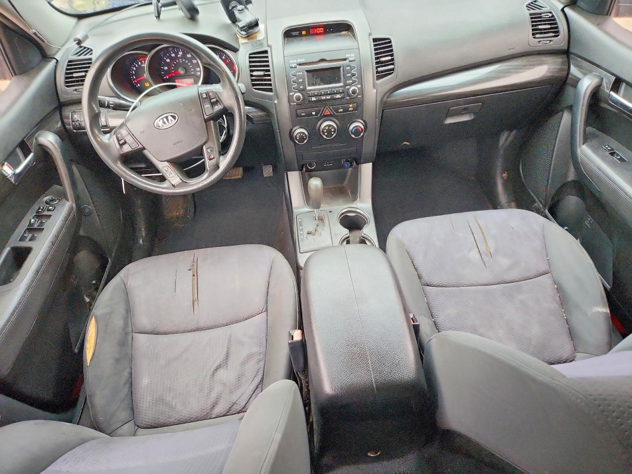 2012 Kia Sorento Lx Burgundy vin: 5XYKT3A18CG232336