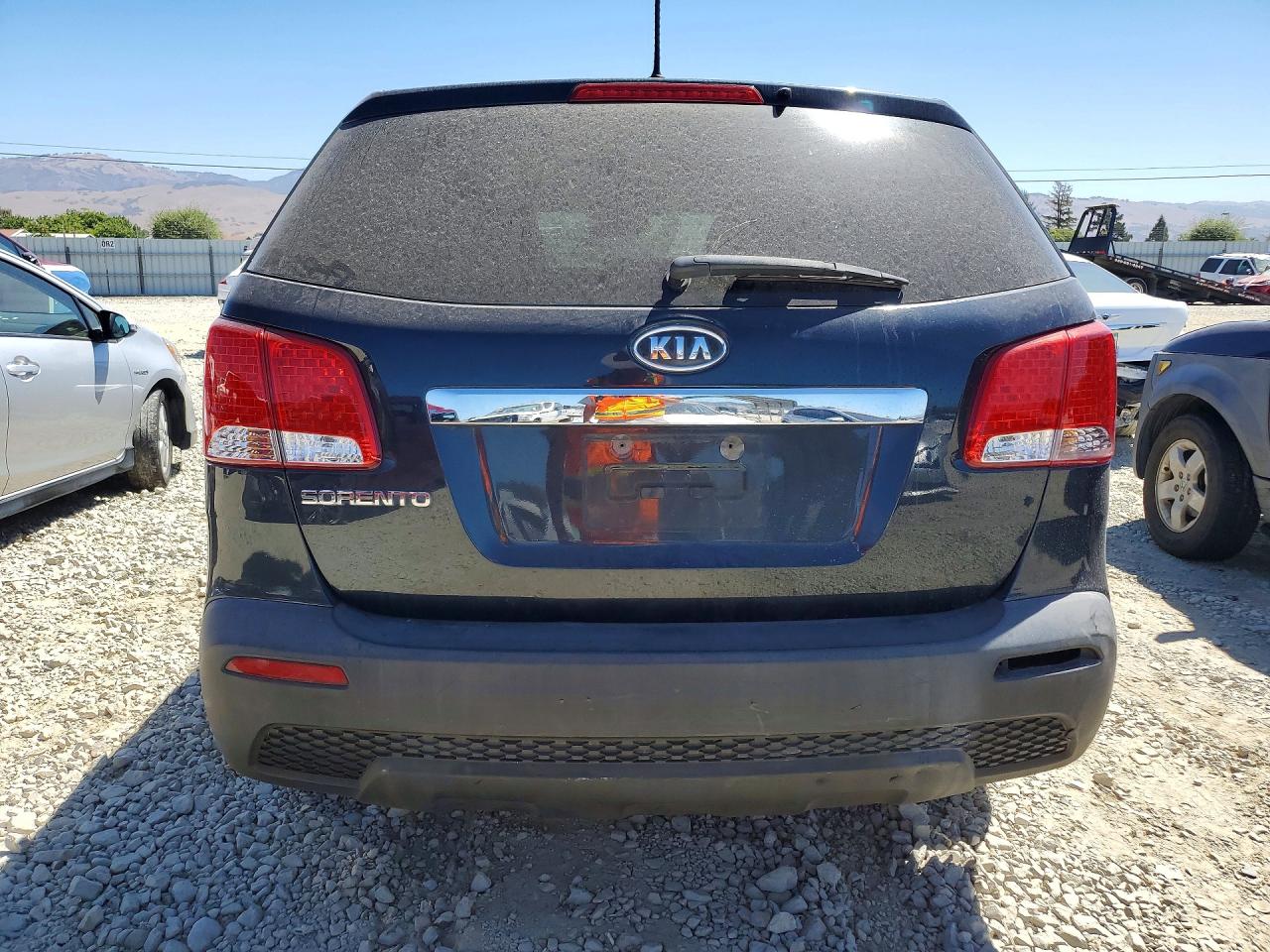 2012 Kia Sorento Lx Black vin: 5XYKT3A18CG241263