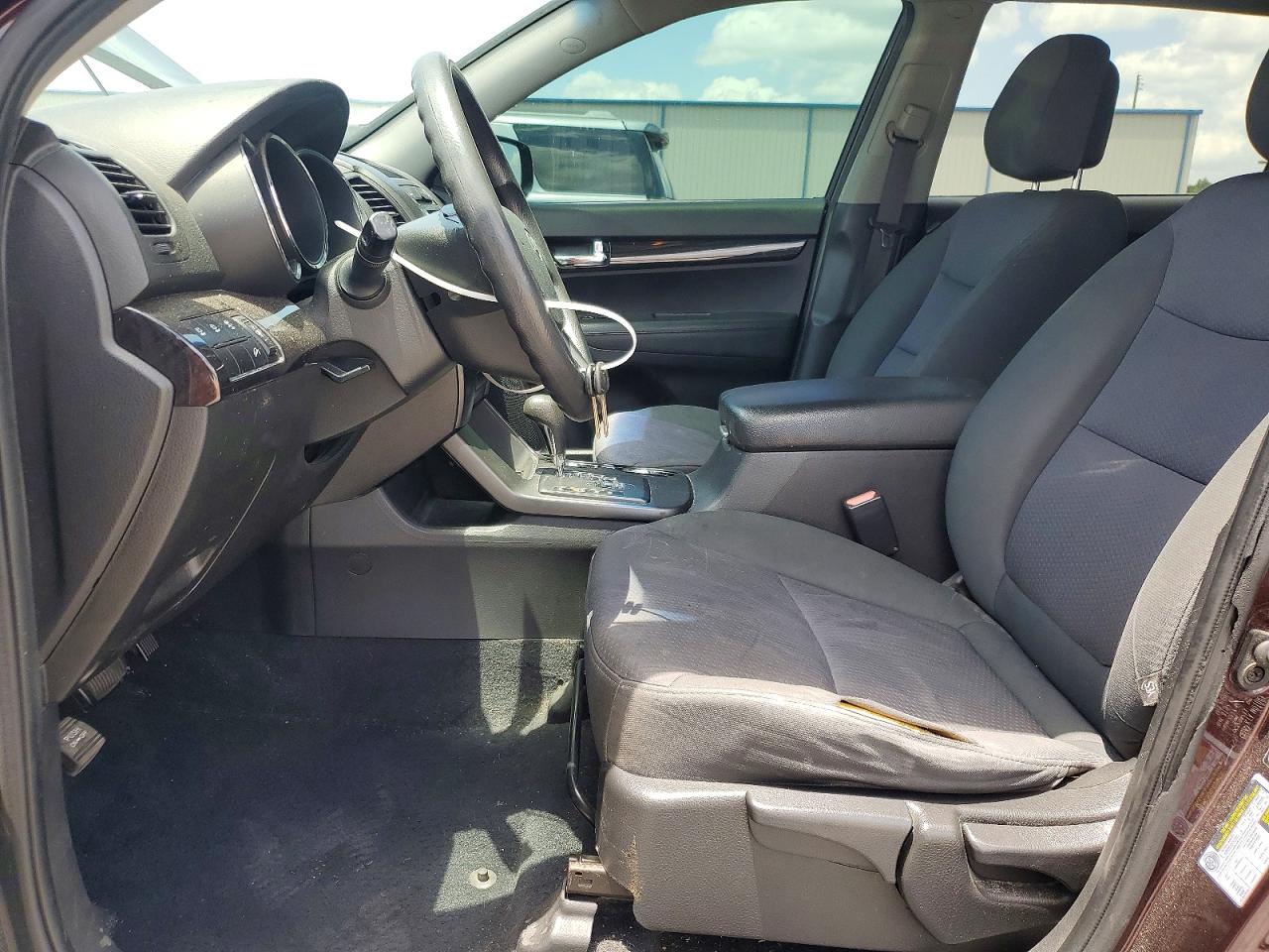 2012 Kia Sorento Lx Фиолетовый vin: 5XYKT3A18CG258855