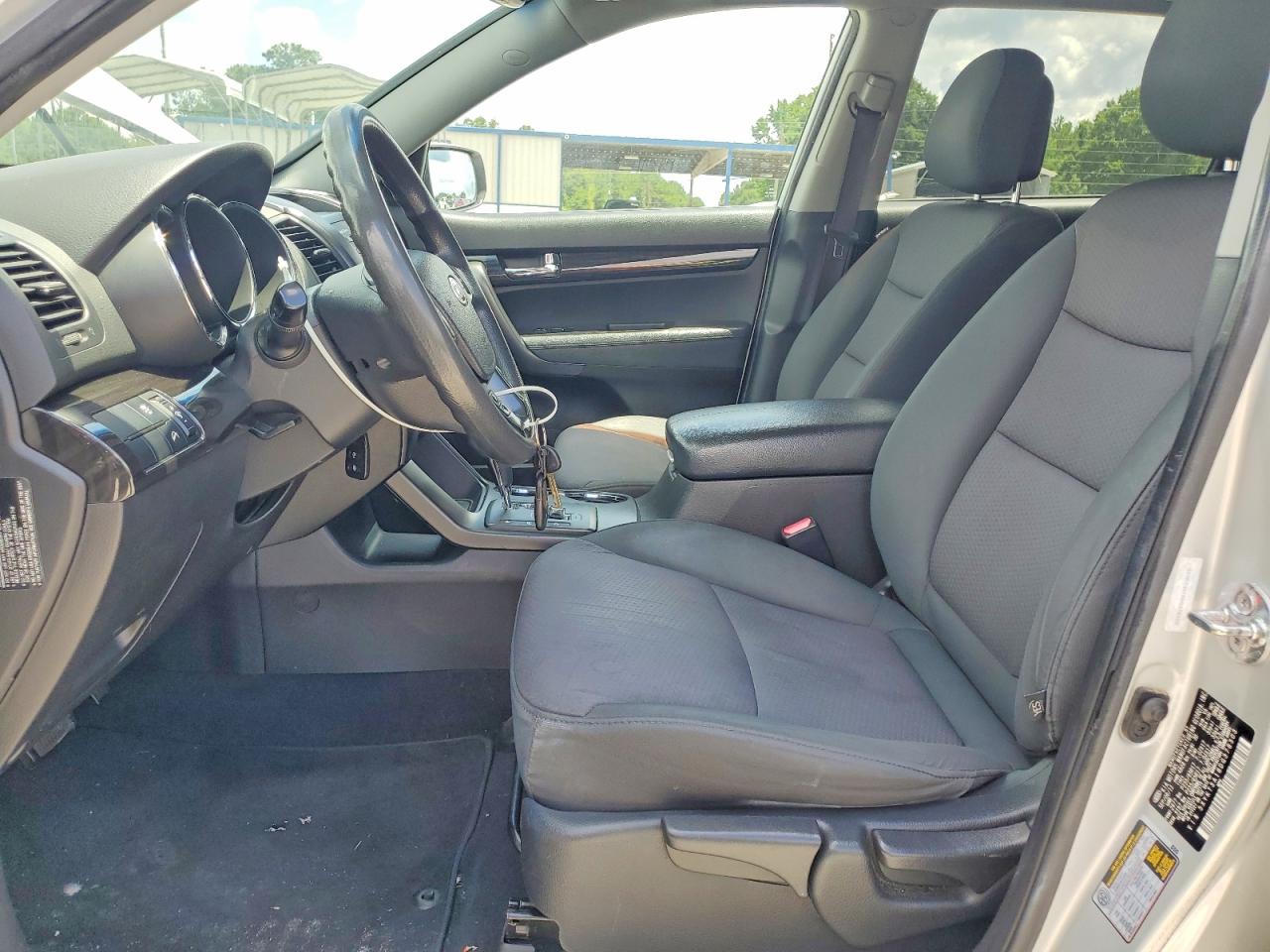 2013 Kia Sorento Lx Silver vin: 5XYKT3A18DG378303